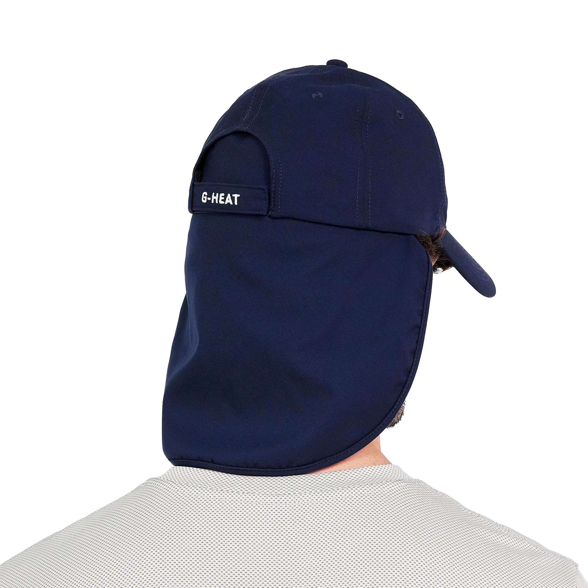G-HEAT - Casquette Saharienne Anti-UV avec Protection UPF50+ | Rafraîchissement Instantané | Légère, Respirante | Protège-Nuque Amovible | Idéale pour Loisirs, Randonnée, été, Coups de Soleil