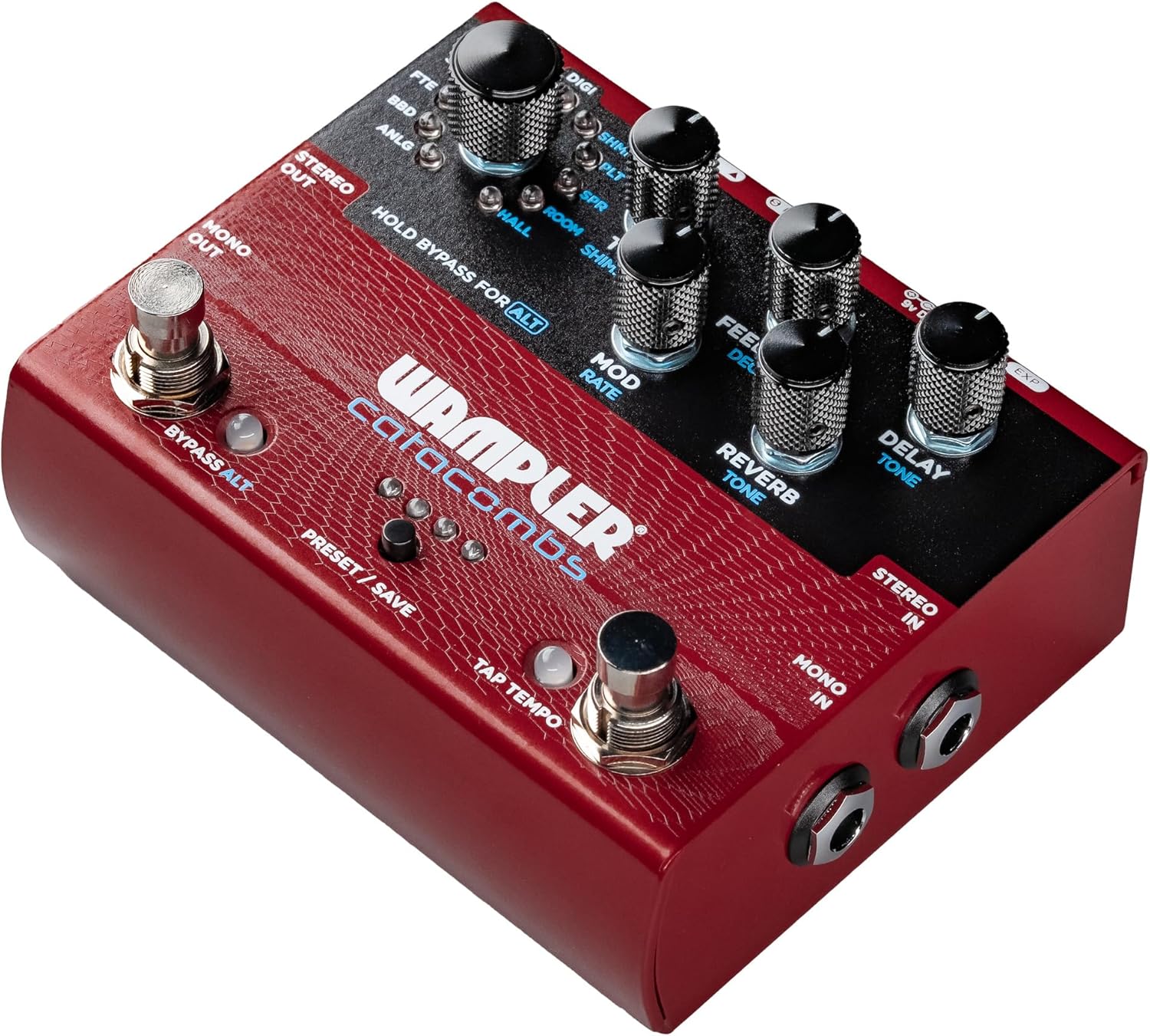 Wampler Catacombs Reverb and Delay Pedal