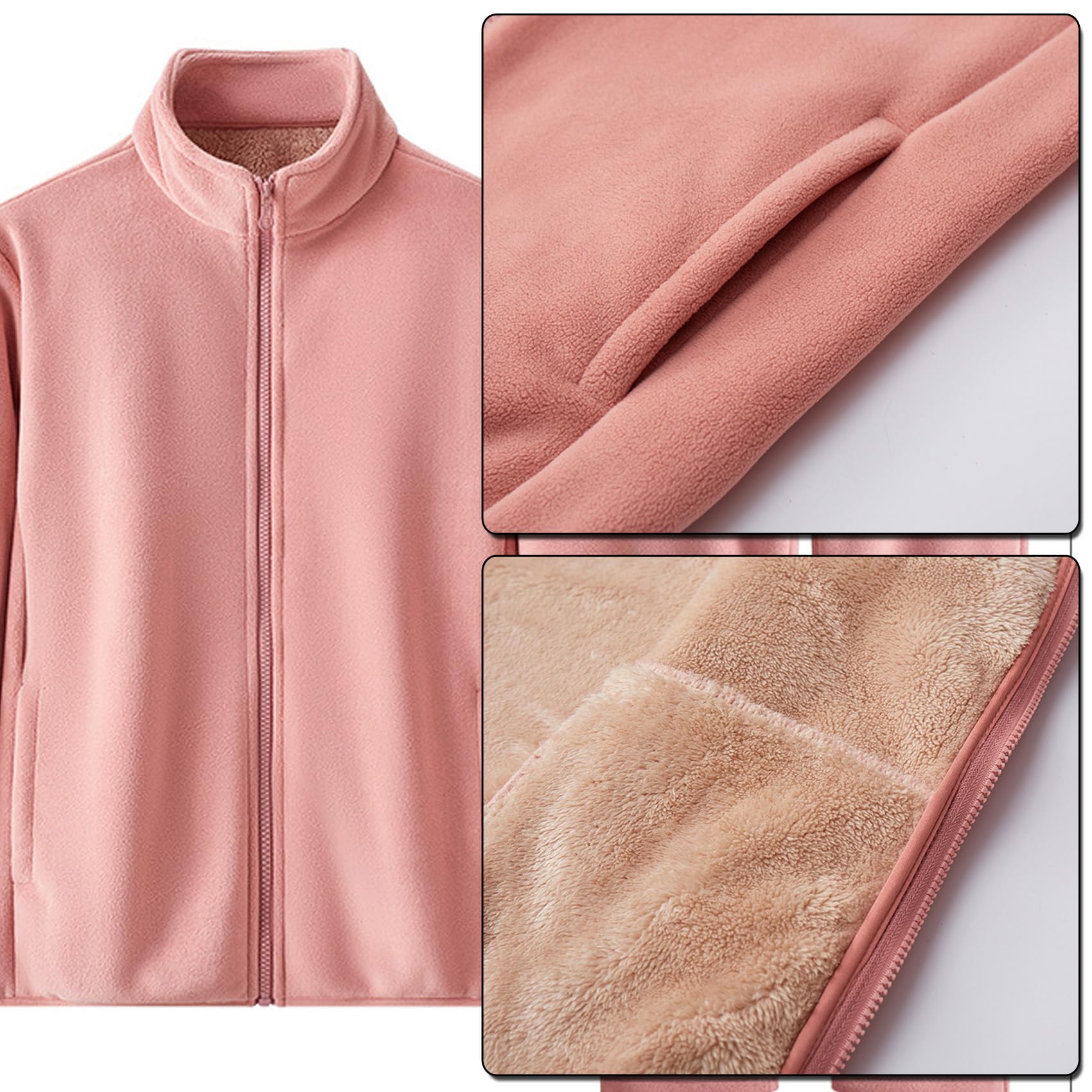Fioletowy, 3XL, damski dwuczęściowy dres zimowy 2025 bluza z długim rękawem zapinana na zamek długie spodnie stroje joggery zestawy dresów