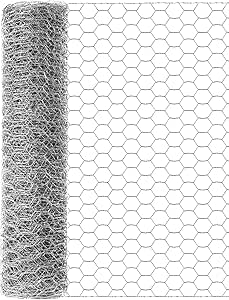 Amazon.com : TOYPOPOR Chicken Wire 16'' x 600''(40cm x 15m), Outdoor ...