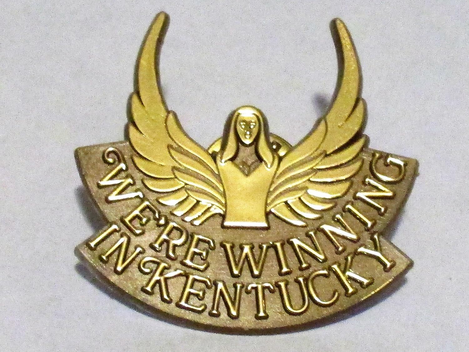 We're Winning in Kentucky Lapel Pin Clothing, Shoes & Jewelry