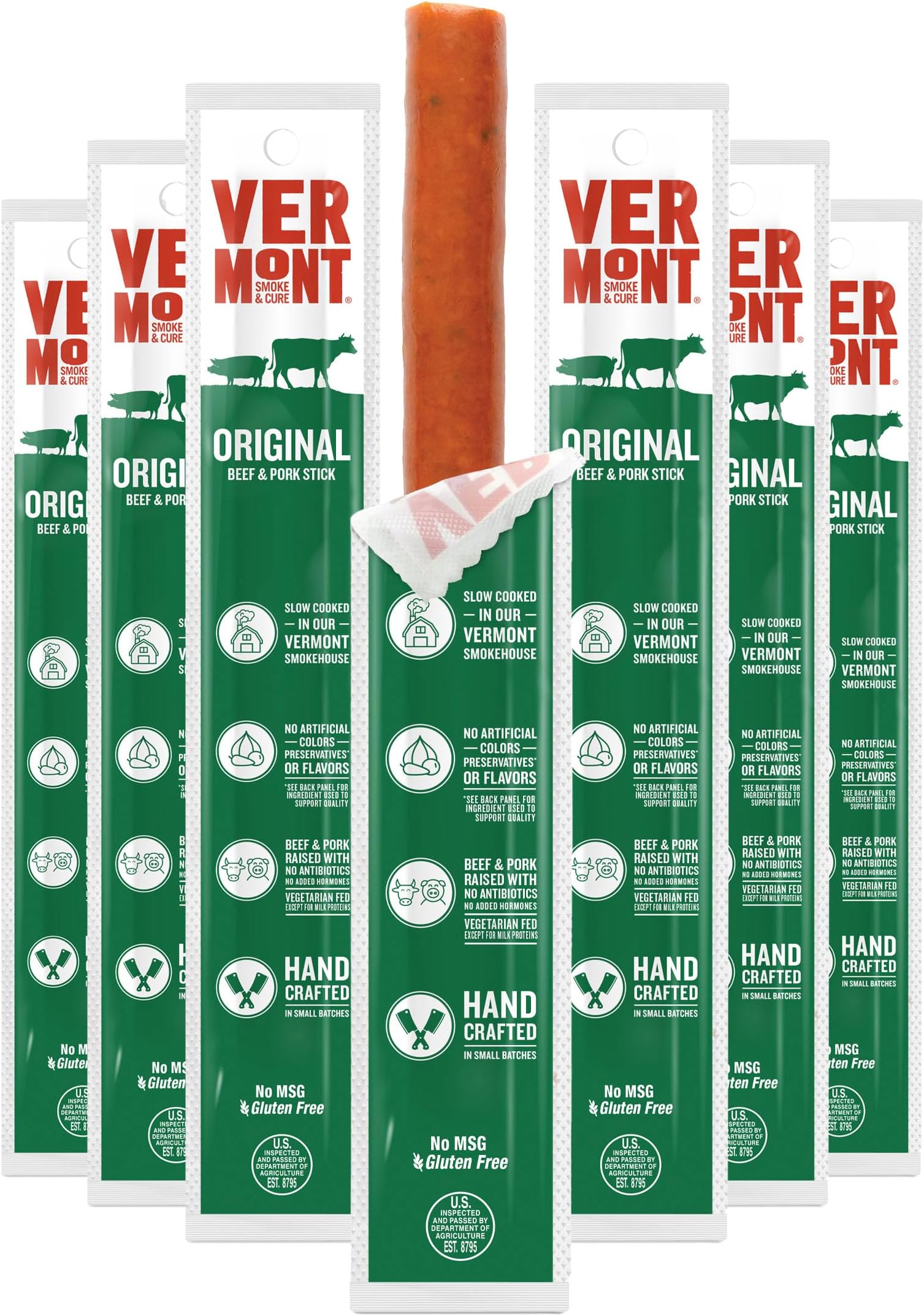 Original Beef & Pork Sticks, Gluten Free, 1 Ounce (Pack of 24)