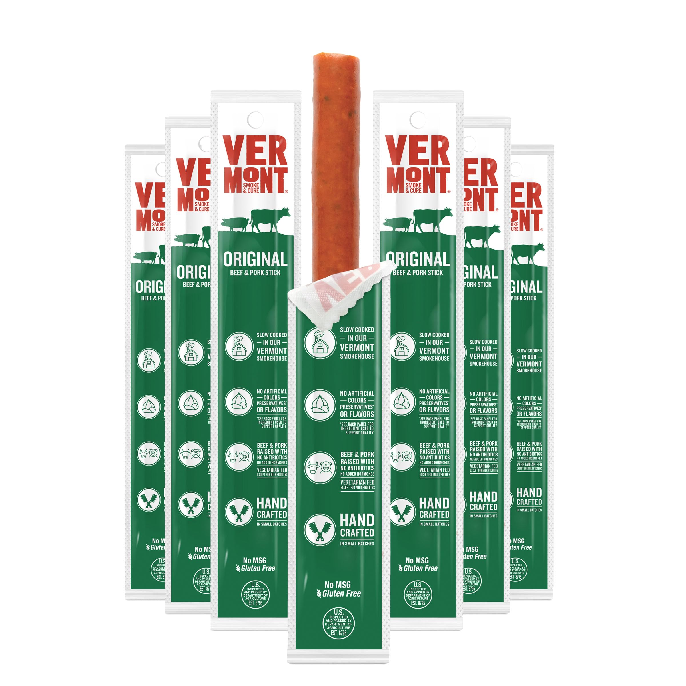 vermont tobacco Amazon.com: Vermont Smoke & Cure Original Beef & Pork Sticks, Gluten Free,  1 Ounce (Pack of 24) : Grocery & Gourmet Food