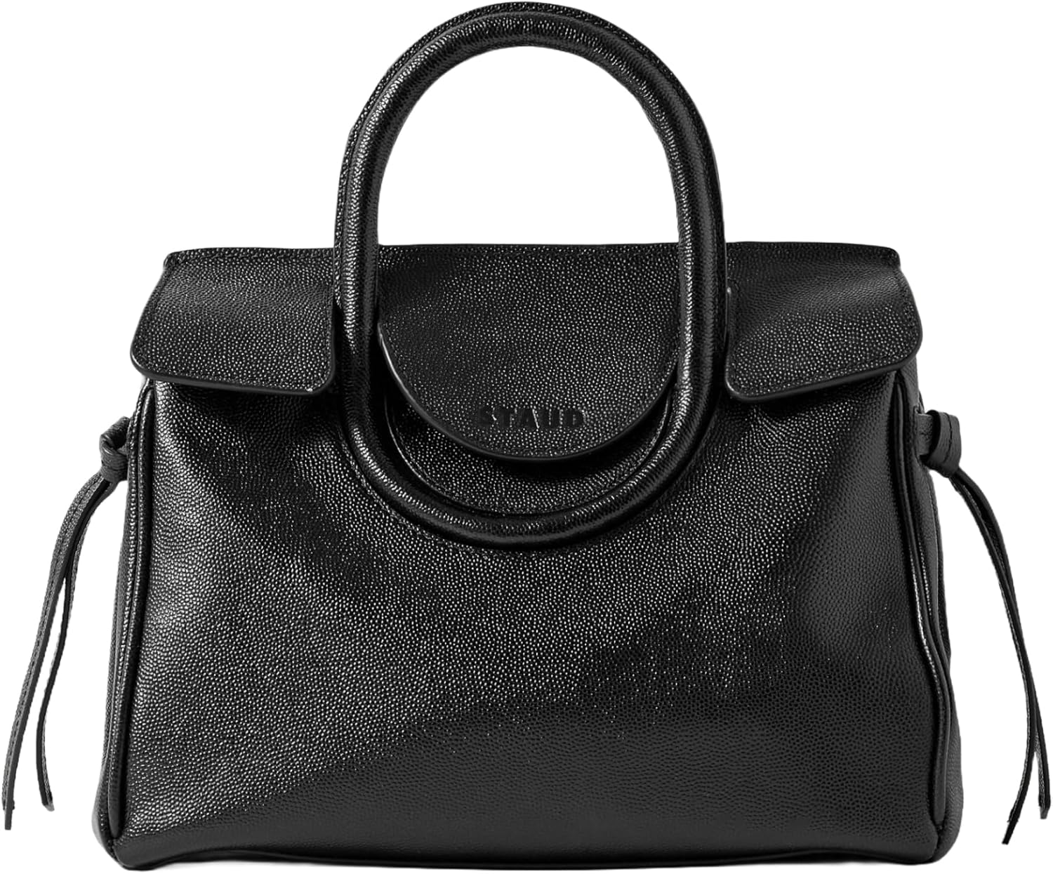 Black Mini Carryall by STAUD