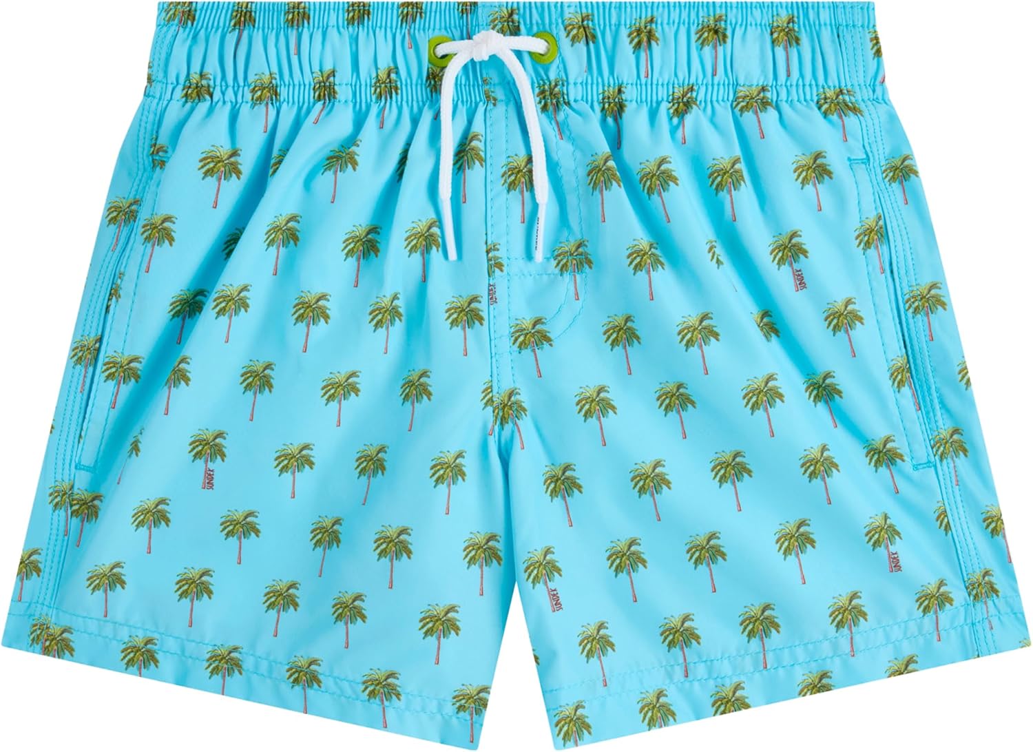 SUNDEK Boys Elastic Waist Boardshort, Swim Trunks Sized by Age