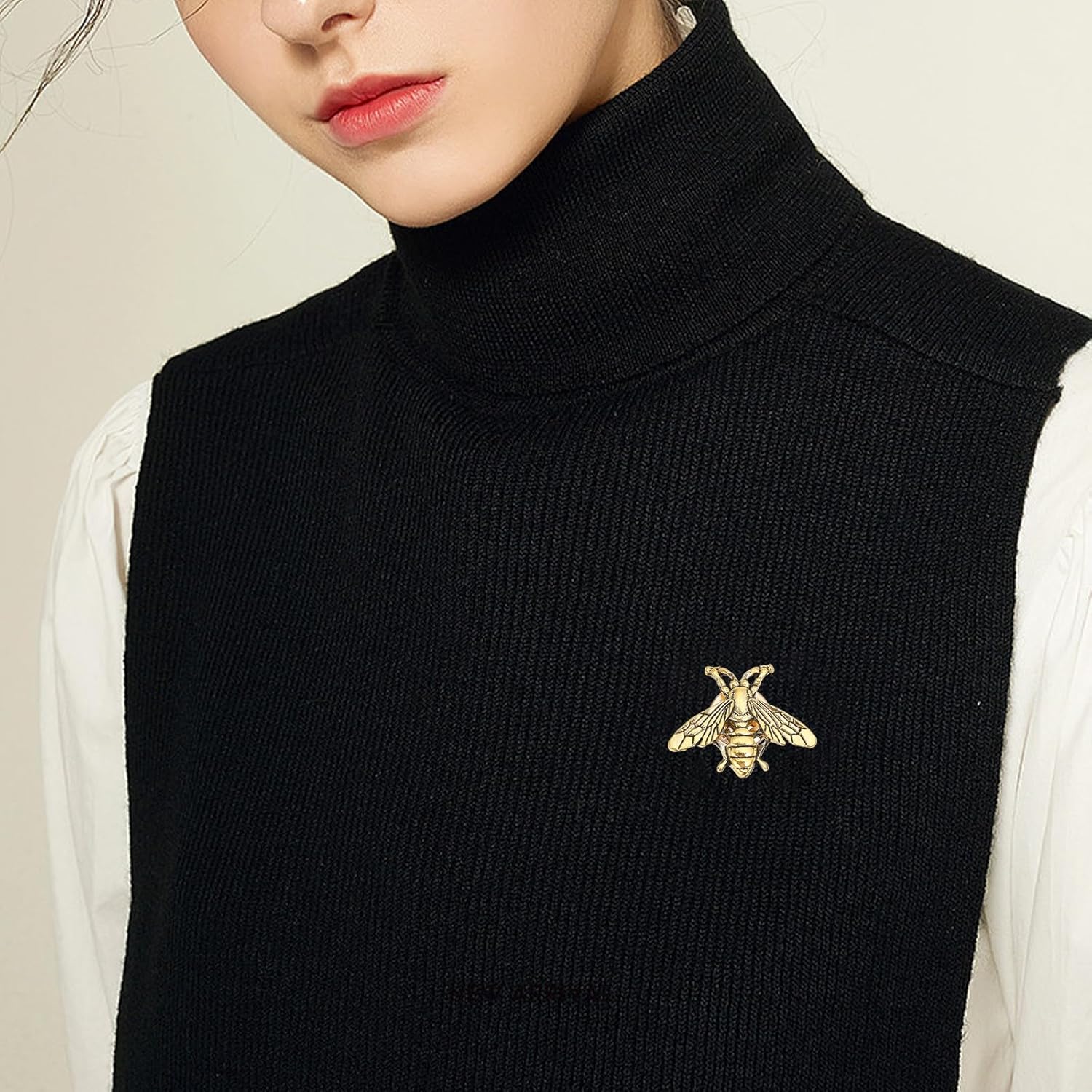 CHGCRAFT 12Pcs Bees Alloy Lapel Pins for Backpack Clothes Decorations Party Anniversary Accessories Gifts, Golden 26x20x3mm - Image 5