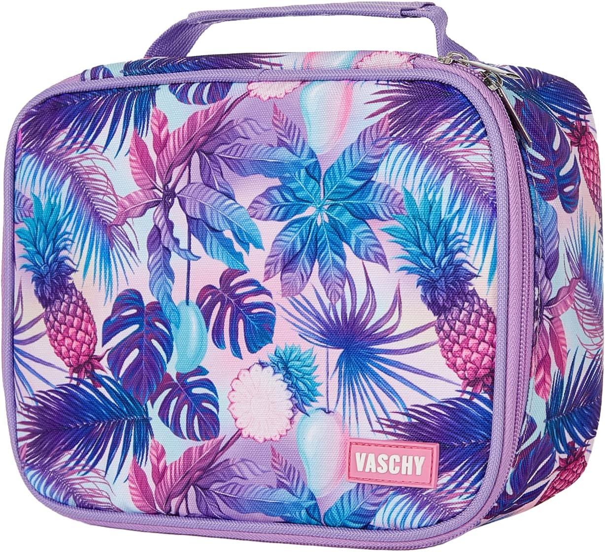 Large Pencil Case Bag, Art Supply Marker Organizer Big Pen Pouch with Detachable Layers Slots Multiple Zipper Pockets for Kids Adults School Office Purple