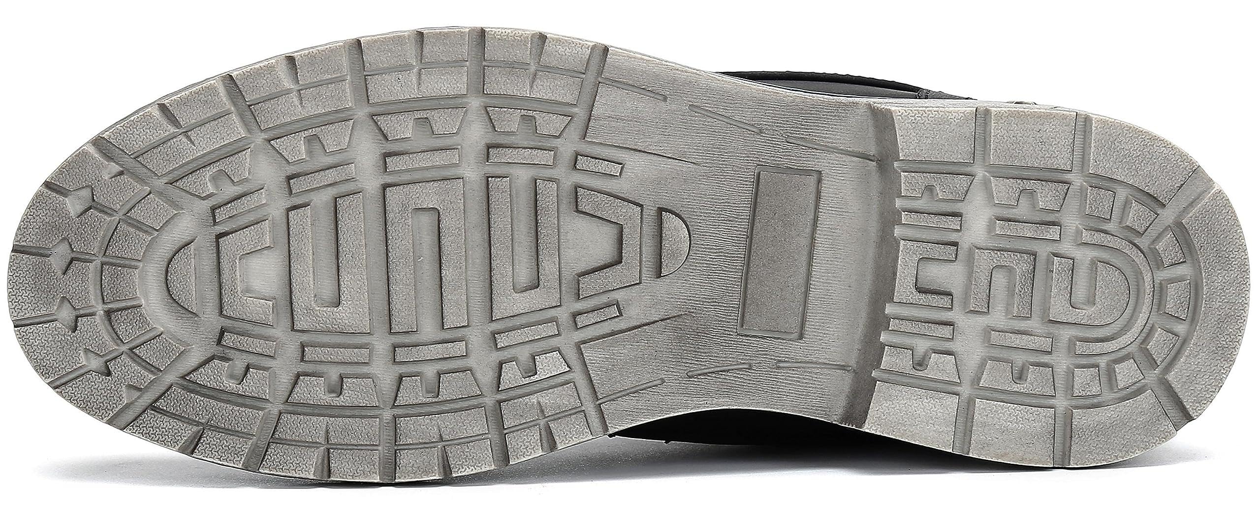 Mishansha Scarpe Uomo Stivaletti da Trekking Eleganti Scarpe da Ginnastica Stivali da Escursionismo Invernali Impermeabile Outdoor