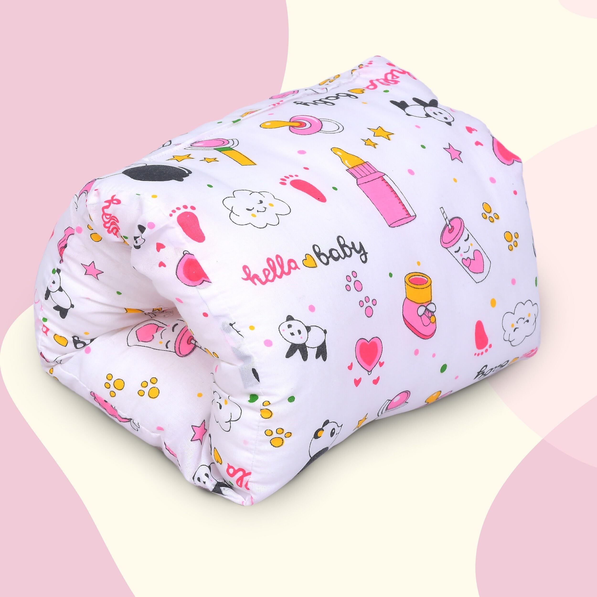 Panda Blue Baby Bedding Set - Sleeping Bag & Mosquito Net -27