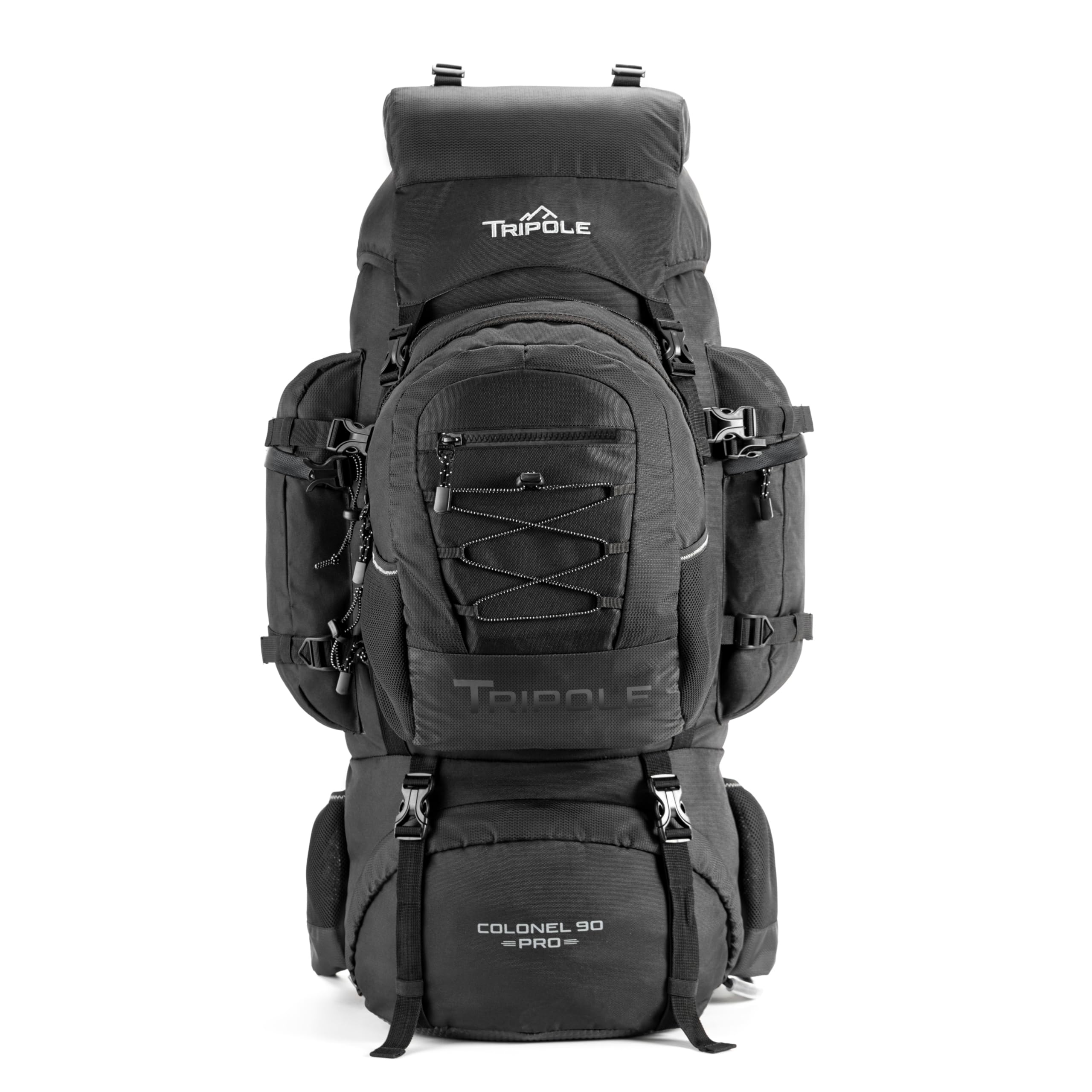 Tripole Mochila con Armazón Metálico Colonel Pro | Apertura Frontal | Bolsa Desmontable | Cubierta De Lluvia
