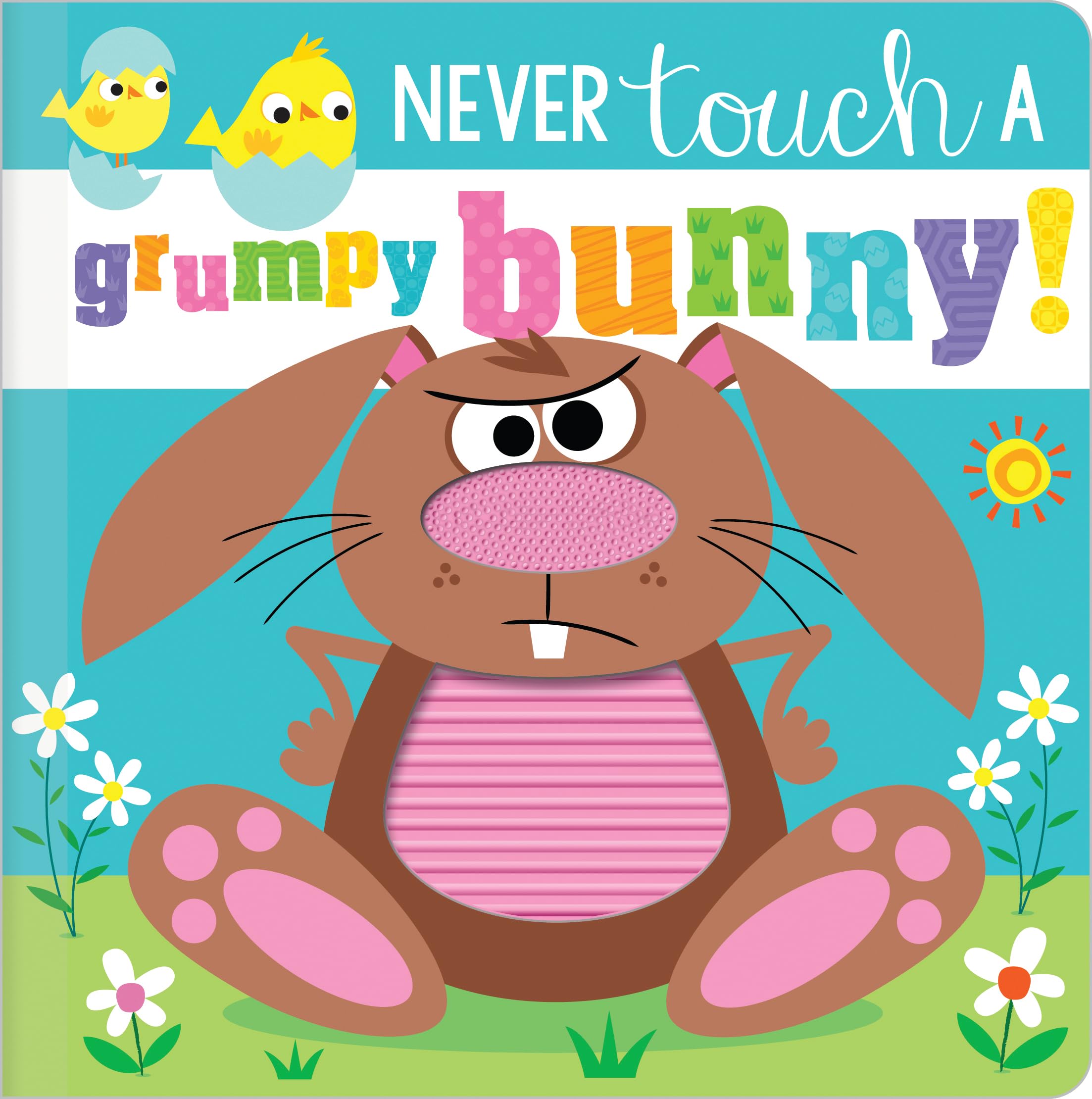 Never Touch a Grumpy Bunny! (Touch and Feel Board Book)