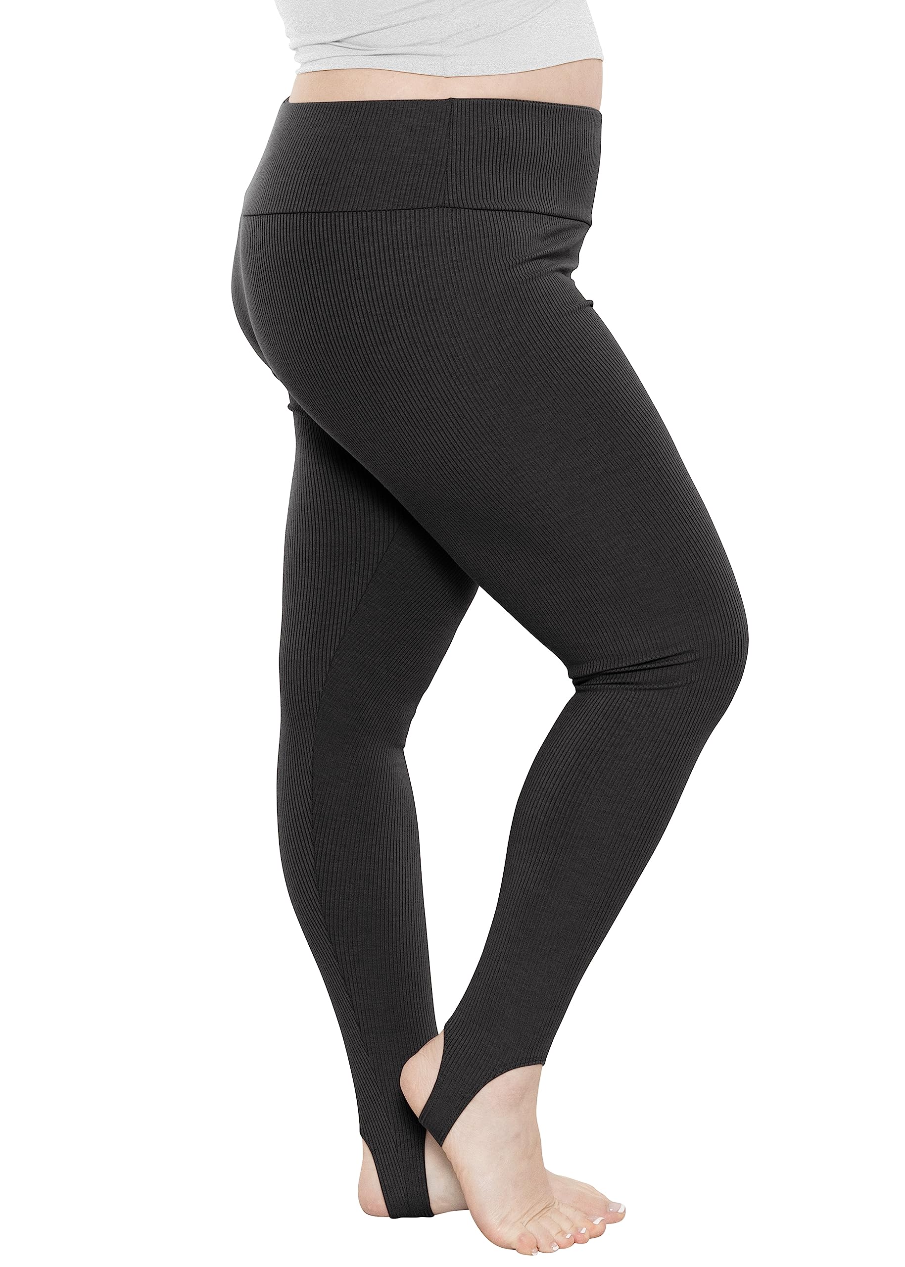 STRETCH IS COMFORT Oh So Soft High Waist Stirrup Leggings
