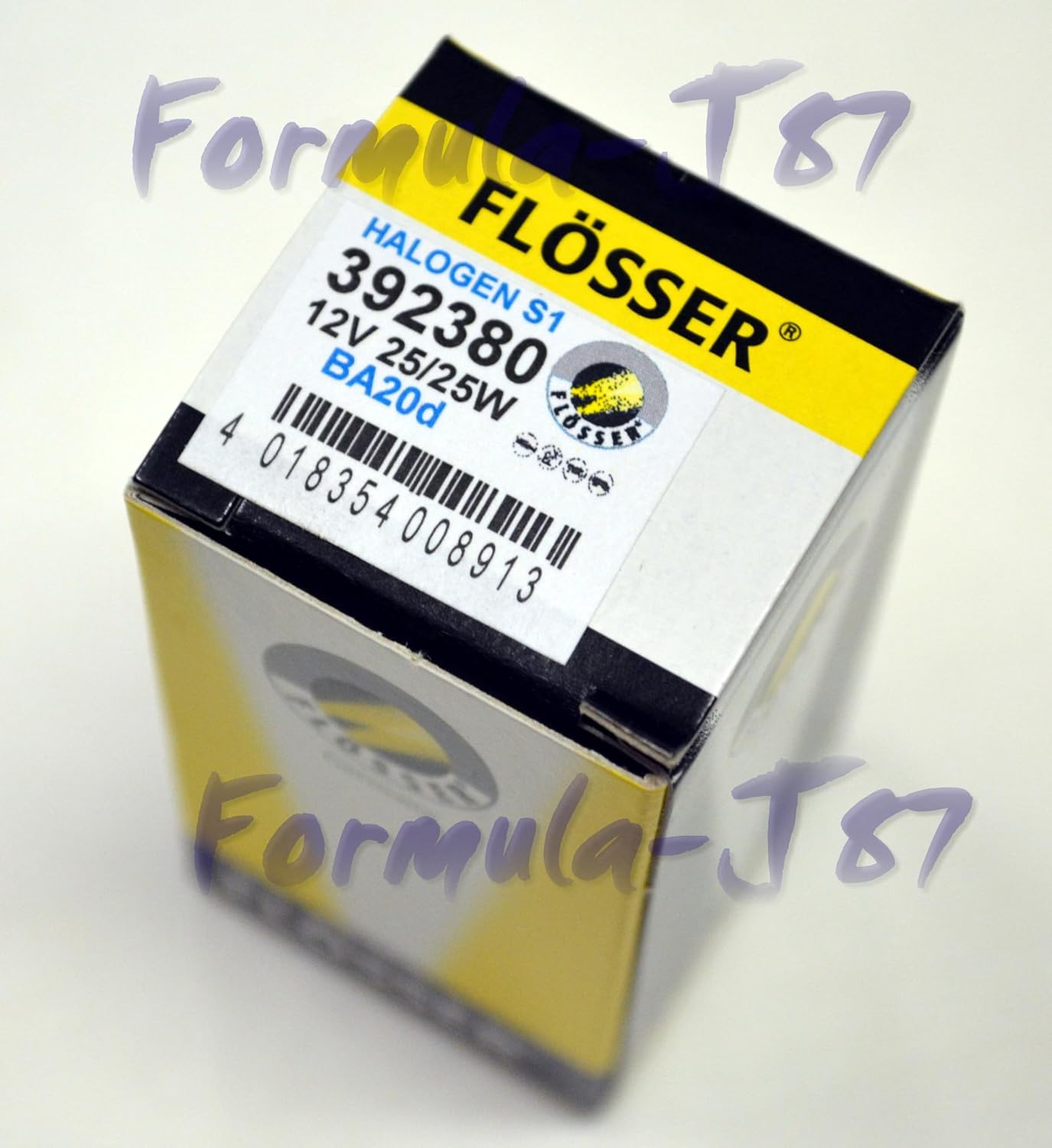 Flosser Halogen BA20d 25/25W 392380 H6 S2 Headlight Bulbs Replacement Scooter ATV UTV (Pack of 2) Made in Germany