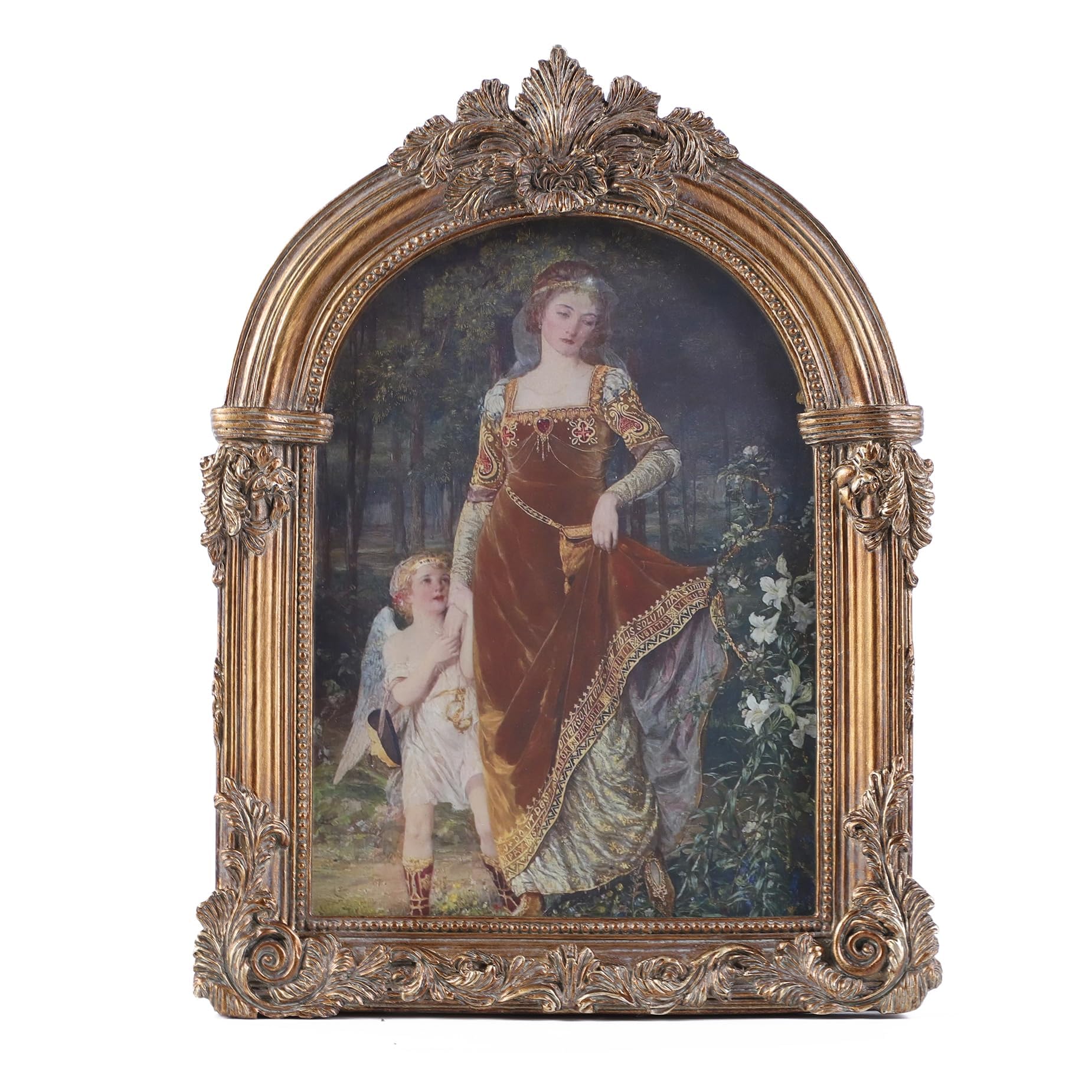 Black Antique Picture Frames - Vintage & Ornate -11