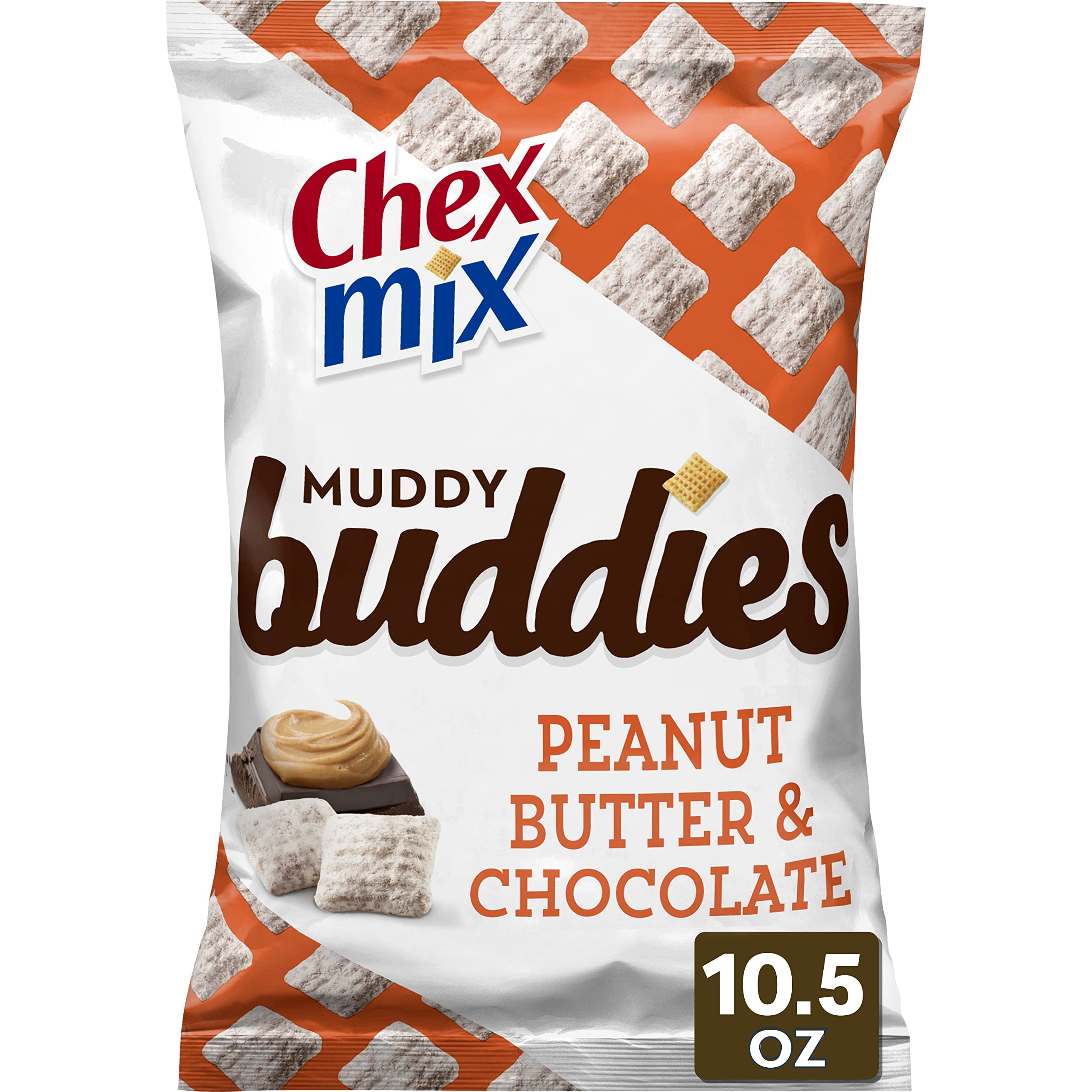 Buy Chex Mix Muddy Buddies, Peanut Butter and Chocolate Snack Mix, 10.5
