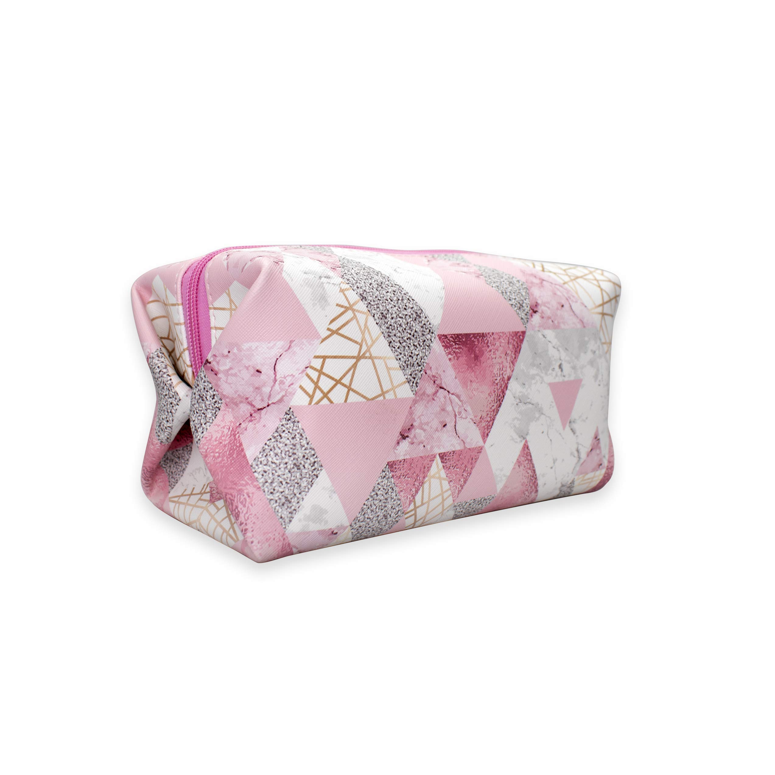 Pinkes Silikon-Federmäppchen – Wasserdicht, Für Stifte & Make-up, 20,6x6,6 Cm