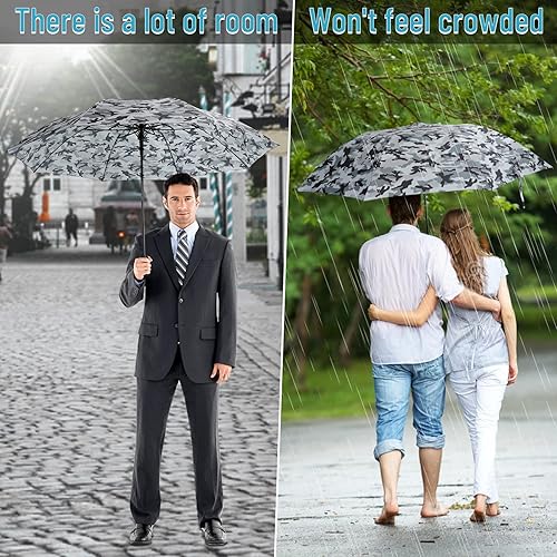 Miniatura 6 de Travel Umbrella Windproof and waterproof Automatic Golf Umbrellas-Compact Travel Umbrella for Rain Lightweight Portable Automatic Strong Waterproof