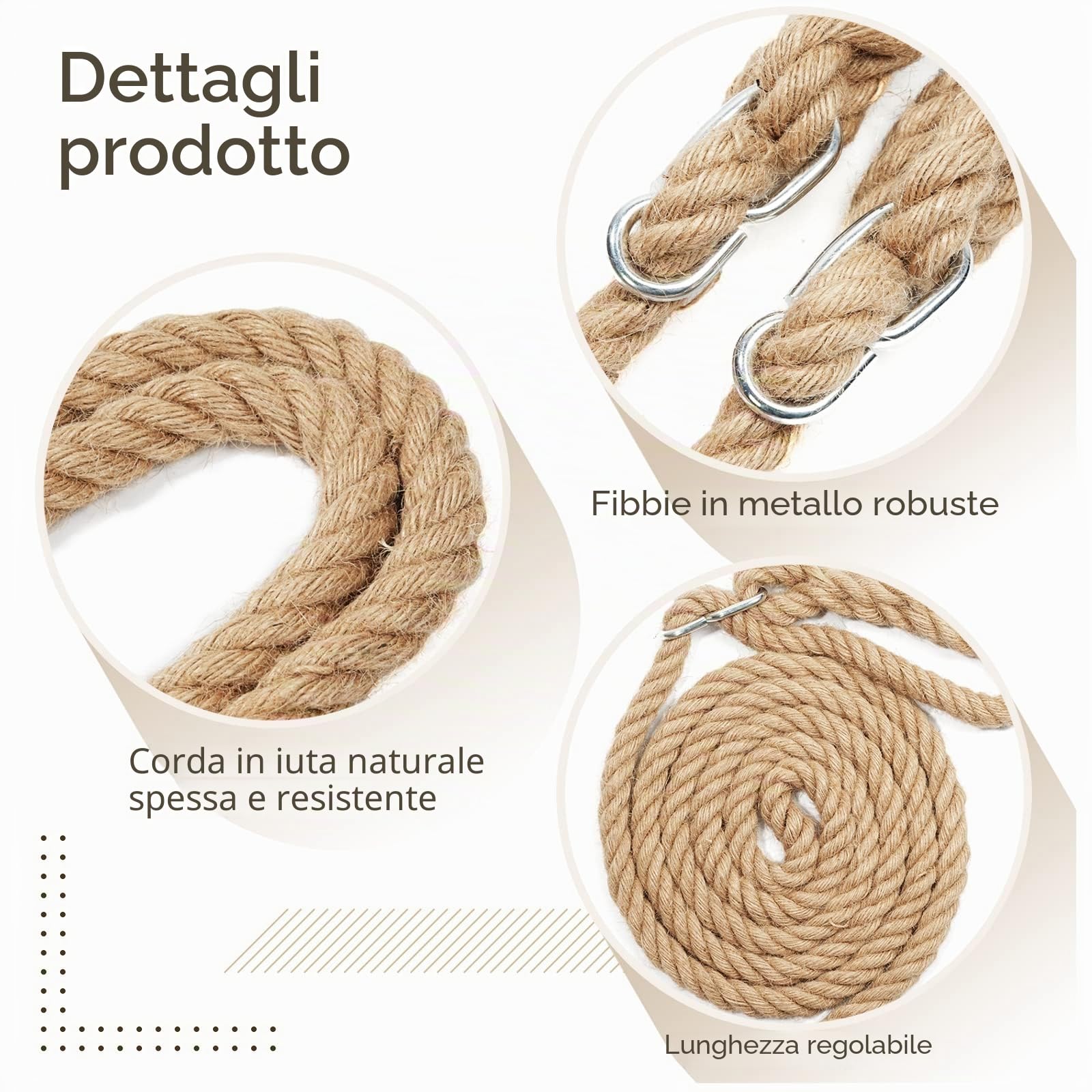 Altalena in legno per albero, capacità di carico 227 kg, altalena in legno per adulti e bambini, altezza regolabile, altalena sospesa impermeabile per interni, esterni, cortile, giardino, parco giochi