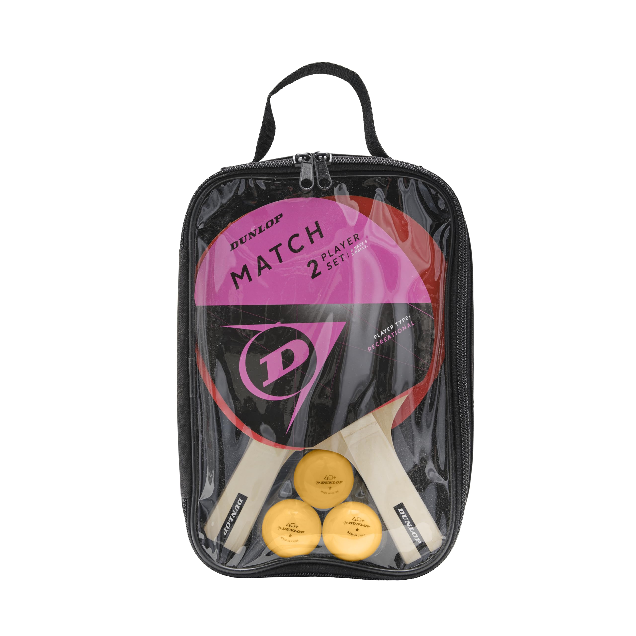 Dunlop Tabletennisset Match 2 Giocatori