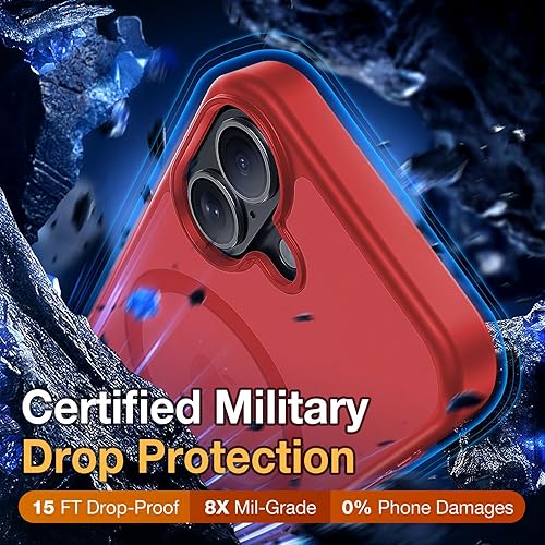 Miniatura 150 de Funda para iPhone 12, a prueba de golpes, para iPhone 12 Pro, protección contra caídas de grado militar, parte trasera dura, delgada, translúcida