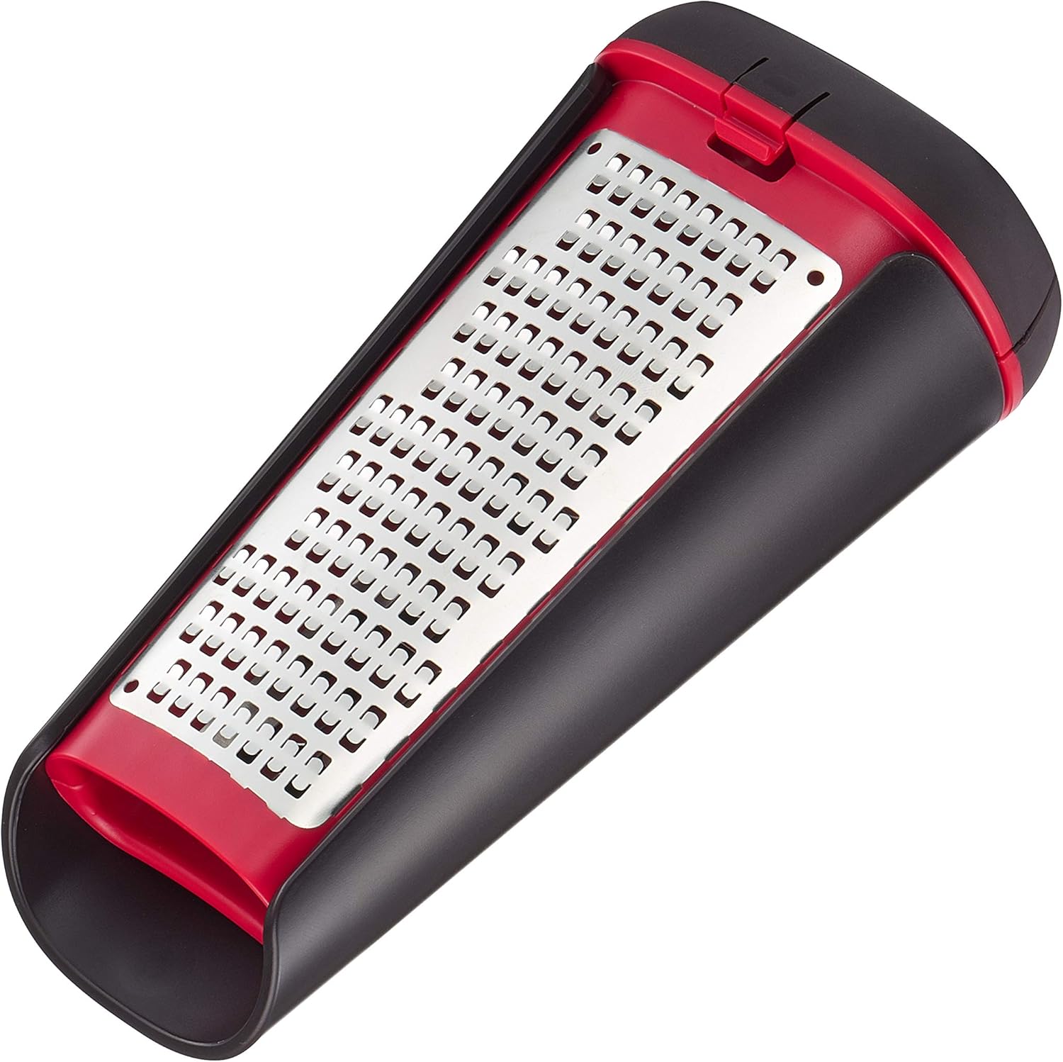 Cucchiaione Scolapasta Lagostina Ingenio - Con Anello Antiscivolo, Nero E Rosso - Foto 12