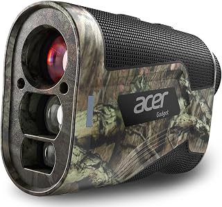Acer Camo Hunting Rangefinder with Slope: 800-1200 Yards, 6X Mag, Fast Hunt Mode, Waterproof Archery Finder for Deer