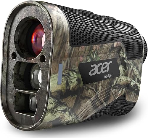 Acer Hunting Range Finder with Slope, 800 Yards Range Finder for Hunting, 6X Magnification, Waterproof Archery Rangefinder for Deer, Rechargeable Battery with Magnet Stripe