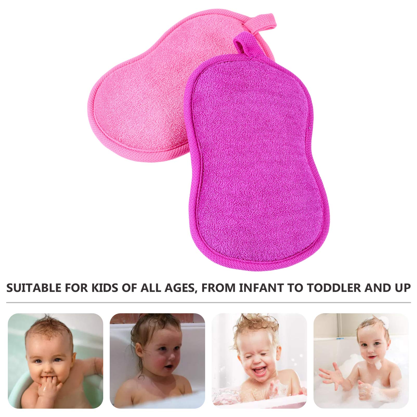 DOITOOL 12 Piezas Esponja De Baño Esponjas Naturales Esponja Para Platos Naturales Toallitas a Granel Esponja Bebe Depurador De Bañera Toallas Suaves Filamento Hombre Cuerpo Toalla De Baño