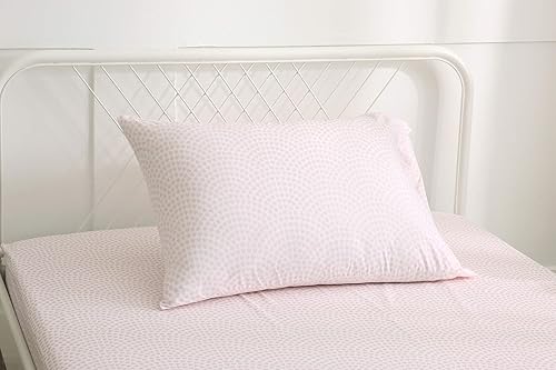 Miniatura 4 de Vonty Juego de sábanas para niños, tamaño individual XL, con estampado de corazón rosa, para niñas, de microfibra suave y ligera, fácil de lavar (1