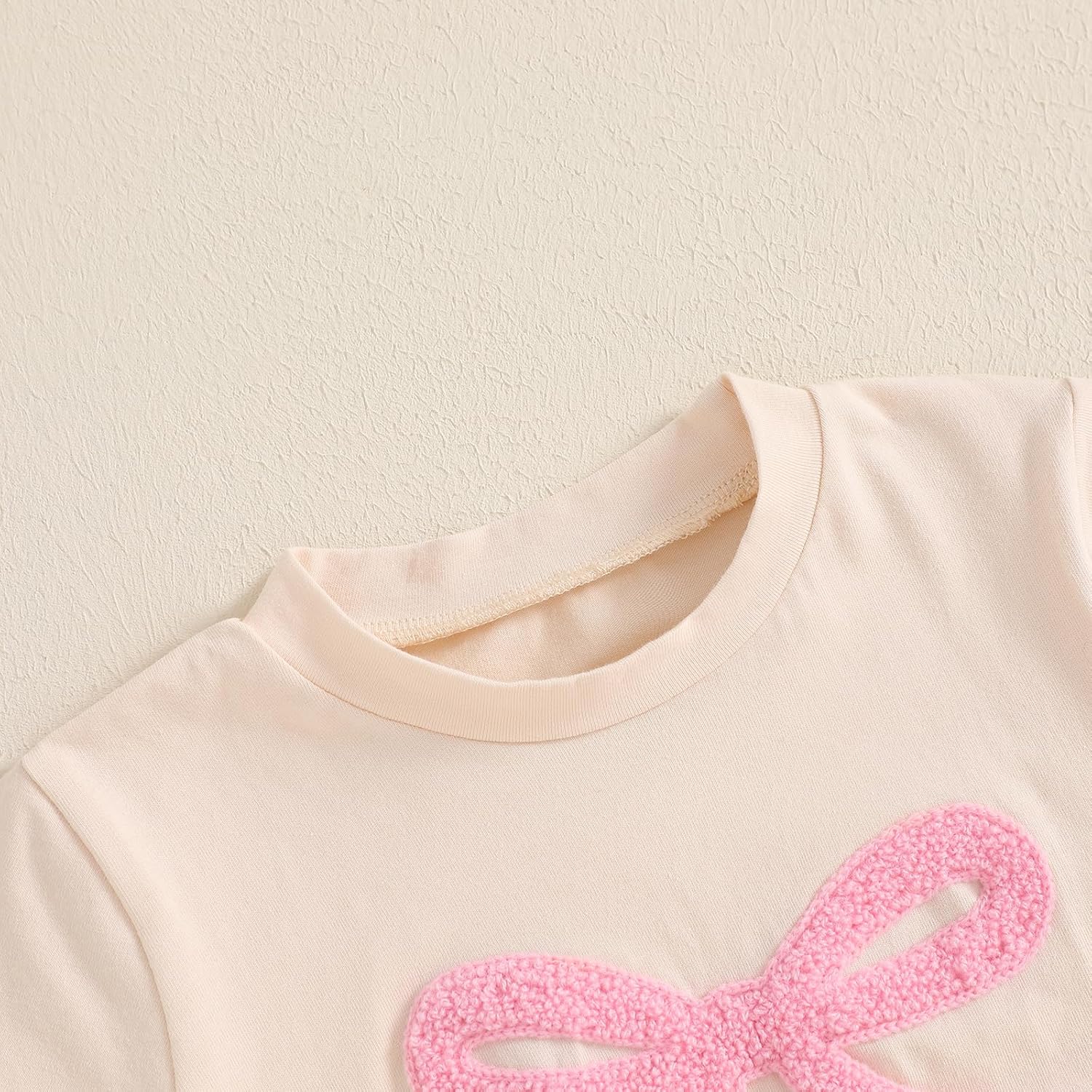 Baby 1st Birthday Girl Outfit Sweet One Bow Embroidery Short Sleeve Bubble Romper First Bodysuit Summer Clothes - Image 3