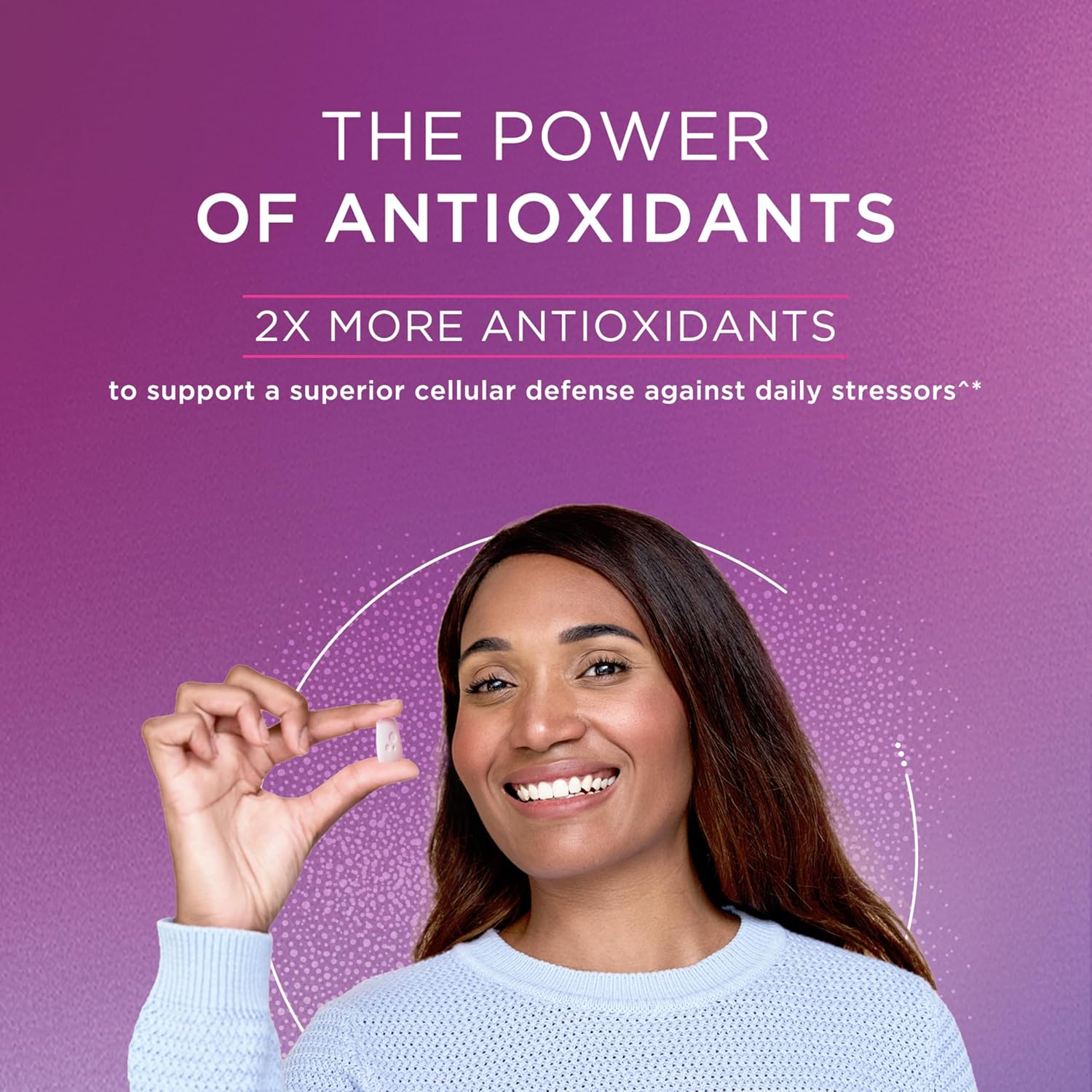 ​​​Centrum Age Defy for Women 35+ - High-Potency Multivitamin and Healthy Aging Supplement – Multivitamin with Resveratrol, and Niacin for NAD+ Level Support - Aluminum Bottle, 60 Tablets​