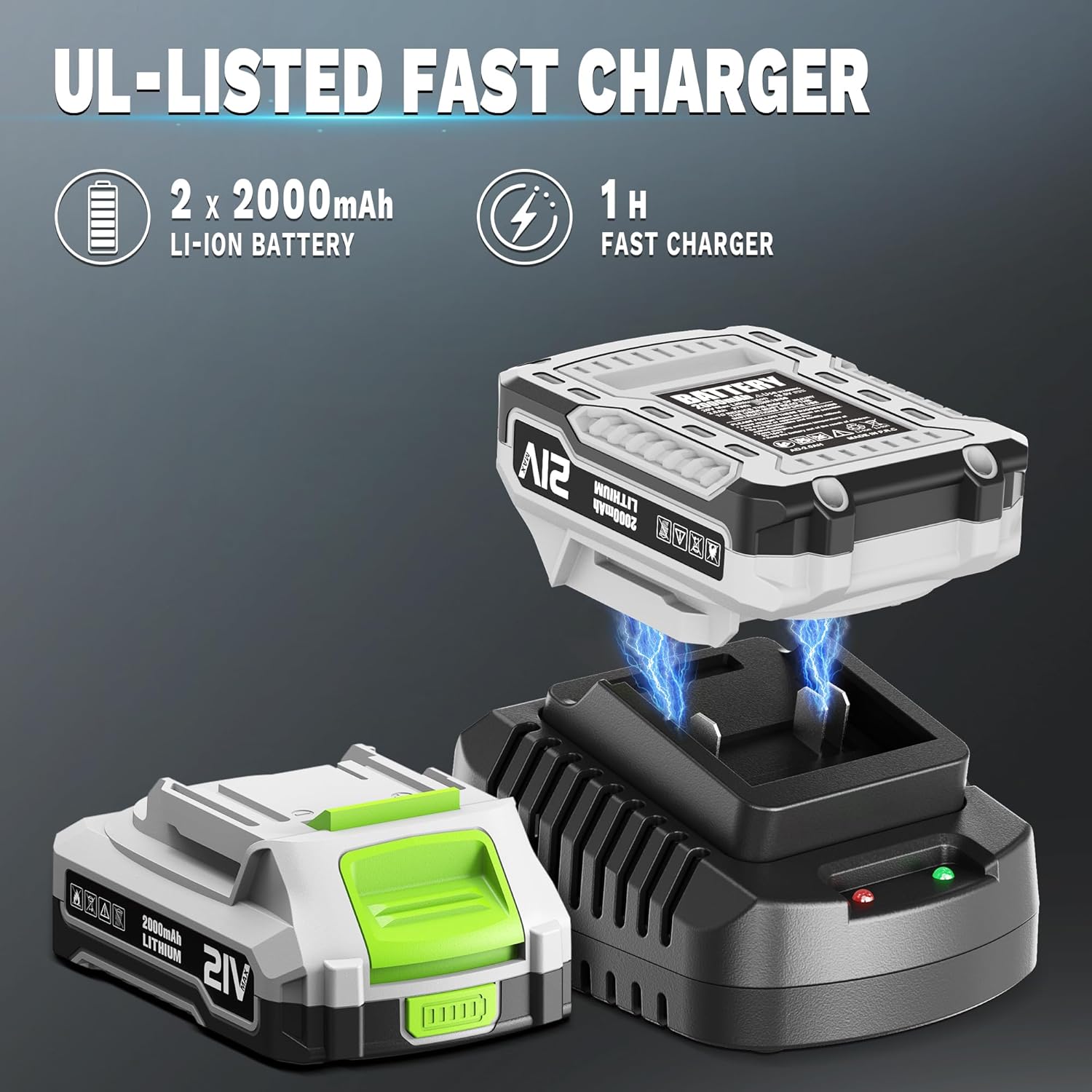 Cordless Leaf Blower 21V Lightweight – Best Portable Blower USA