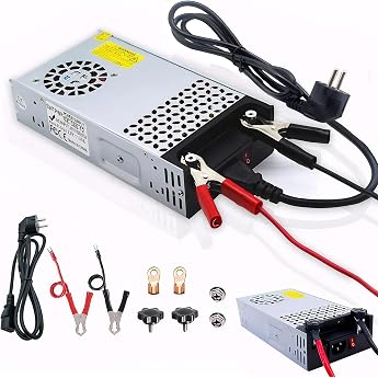 Upgraded AC to DC 12 V 30 A 360 W Power Supply Transformer Switch Power Supply 230 V AC to DC 12 V Power Supply Transformer 12 Volt Transformer Industrial for LED CCTV Radio SMPS 110 V/230 V DC12V-30A-360W