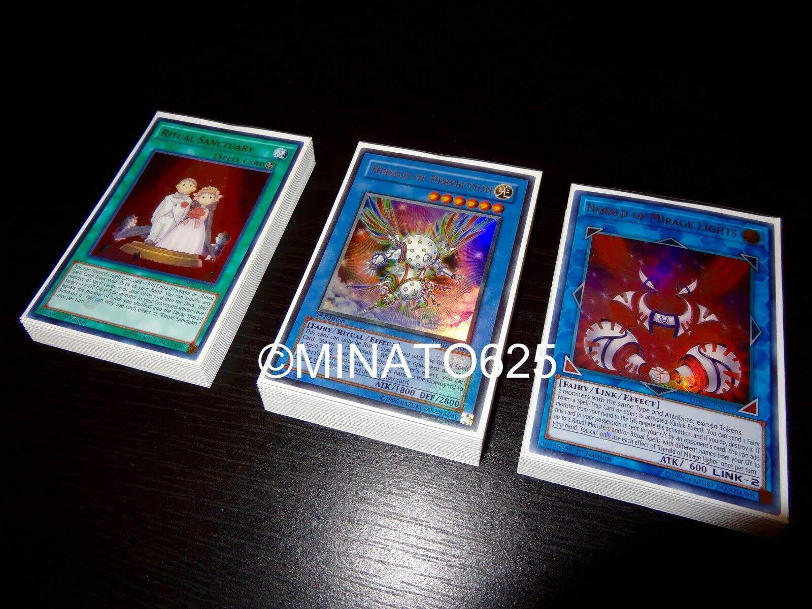 yugioh herald of perfection deck Yu-Gi-Oh! Complete Herald of Perfection Deck with Ultra Pro Sleeves and Deck  Box Tournament Ready Master Duel Links : Amazon.in: Toys & Games