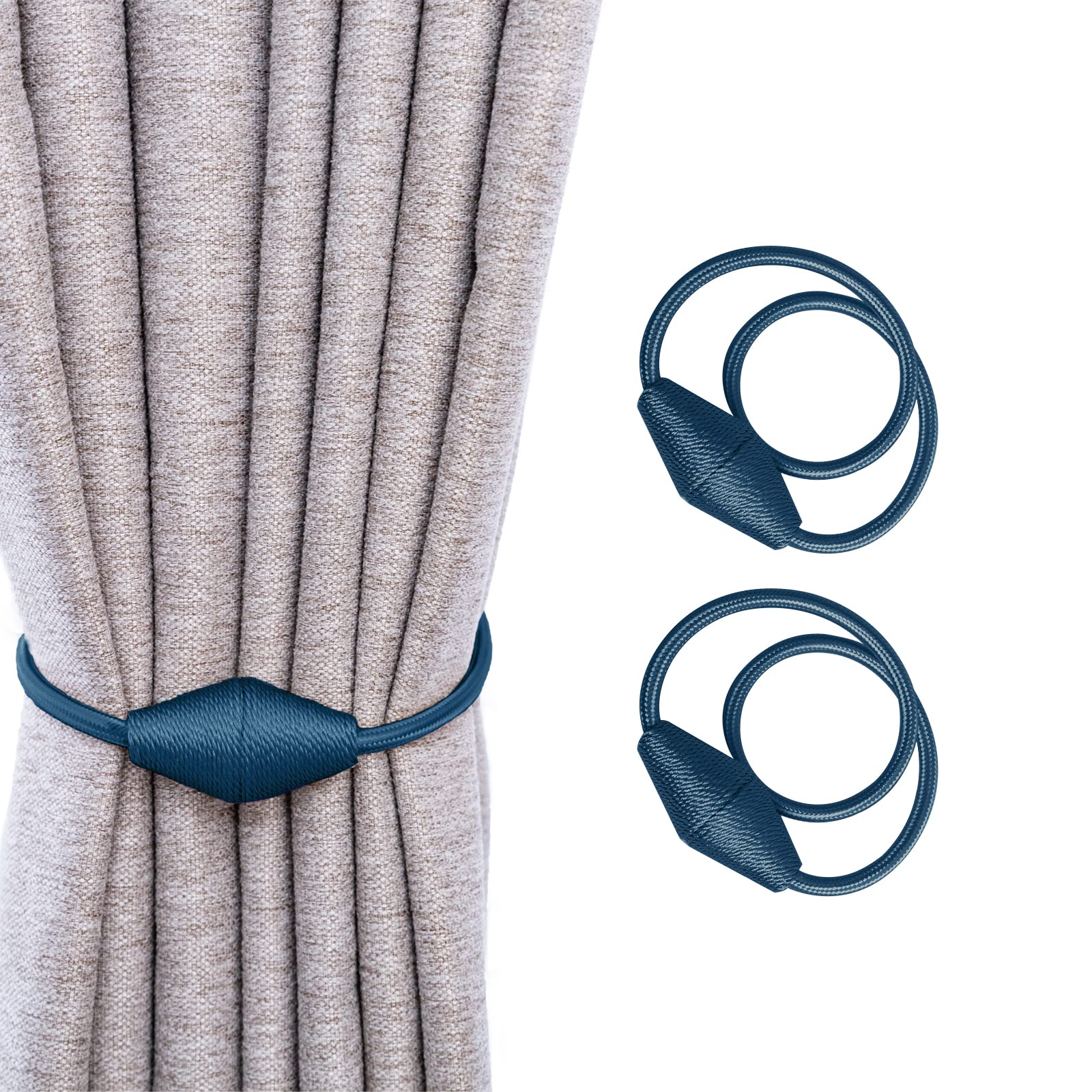 10 Calamite Pesi Per Tende Da Doccia - Ferma Tende Con Vento Forte - Foto 2