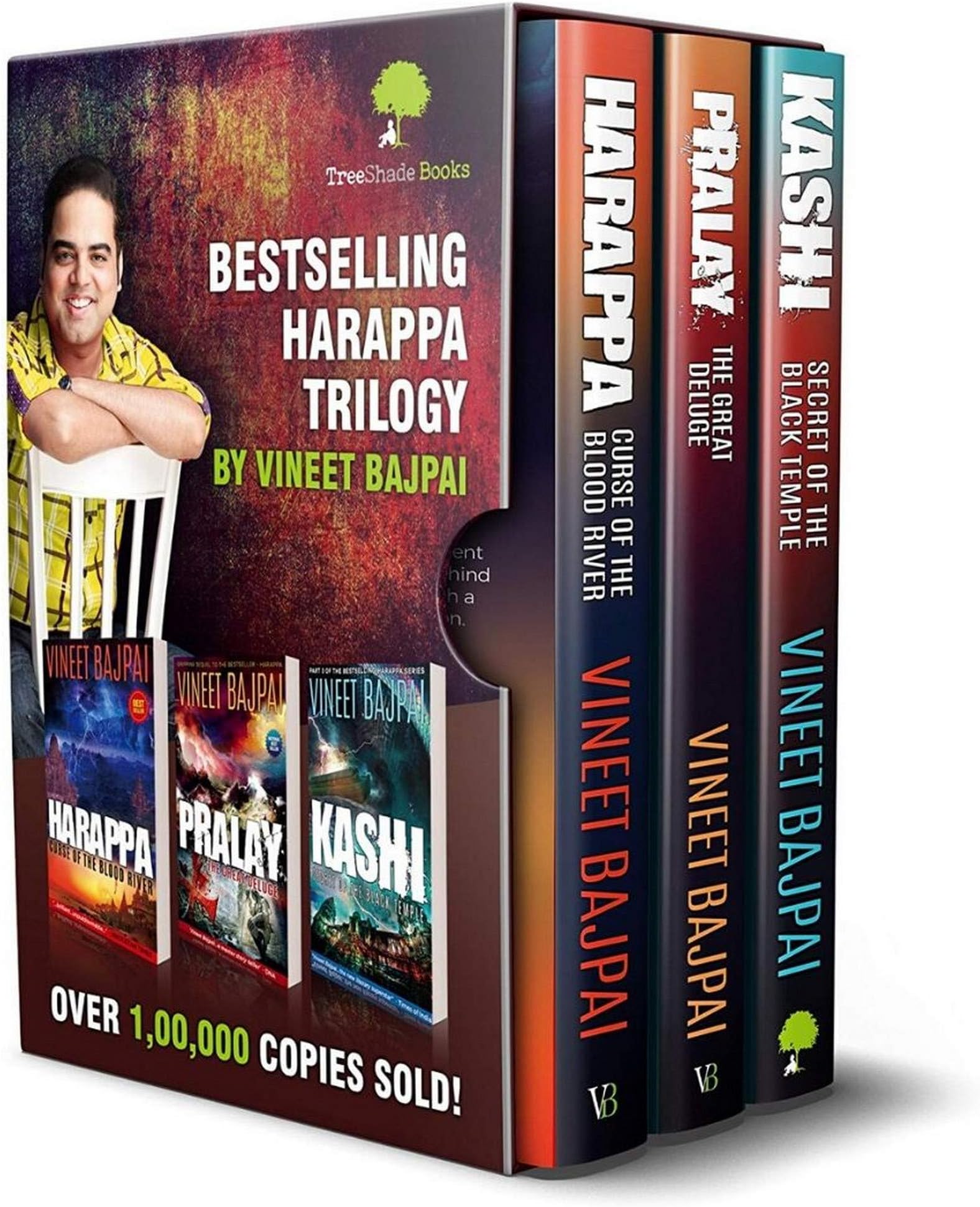 - The Bestselling Harappa Trilogy Box-set of 3 Books: Harappa, Pralay, Kashi | A nail-biting thriller series with history, mythology, religion, crime and fantasy