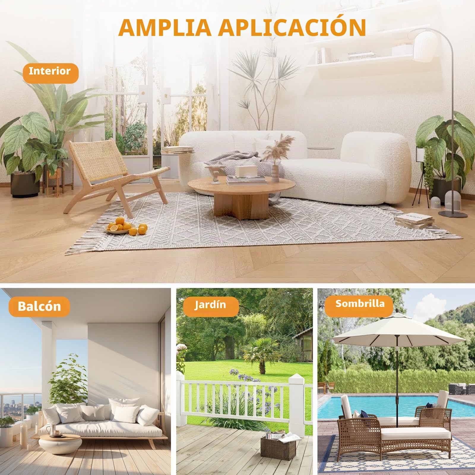 Zorplex Rodillo para Plantas Ajustable Ø 38–50 cm, Soporte Redondo con Ruedas Giratorias 360° y Freno, Capacidad hasta 150kg, Base Resistente a La Intemperie para Macetas Grandes, Interior y Exterior