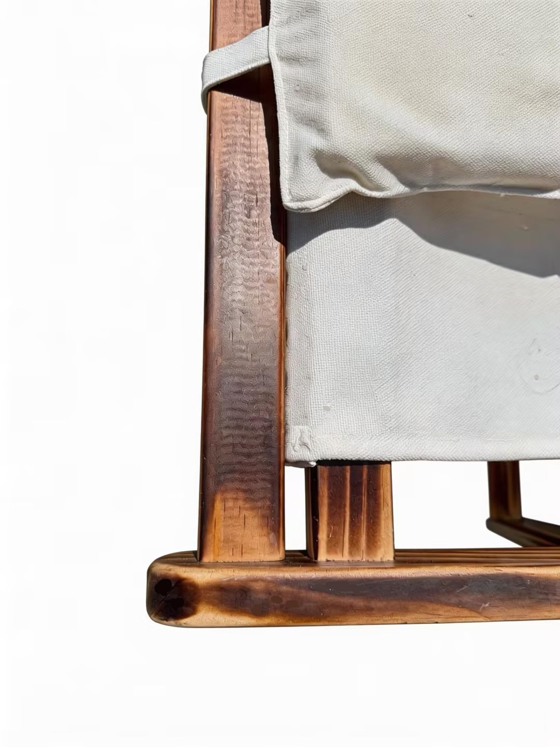 Heehee Tumbonas de Madera, Gran tamaño y Anchura Extra, con Altura Ajustable; sillas Plegables; tumbonas de Madera para jardín y Exterior, Ideales para la Playa y la Piscina, con suspensión de Lona