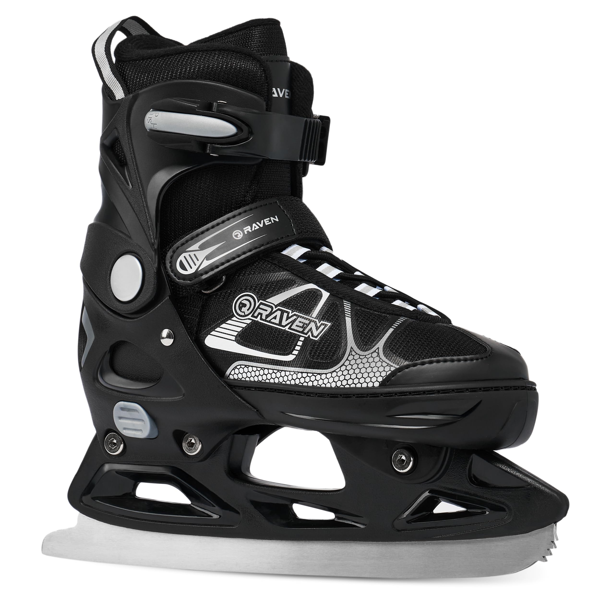 RAVEN 2in1 Pattini da ghiaccio Pattini in linea Inline Skates per bambini e adulti regolabili