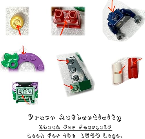 Miniatura 4 de LEGO Accesorio de Halloween de animales, 10 arañas negras (con araña que brilla en la oscuridad)