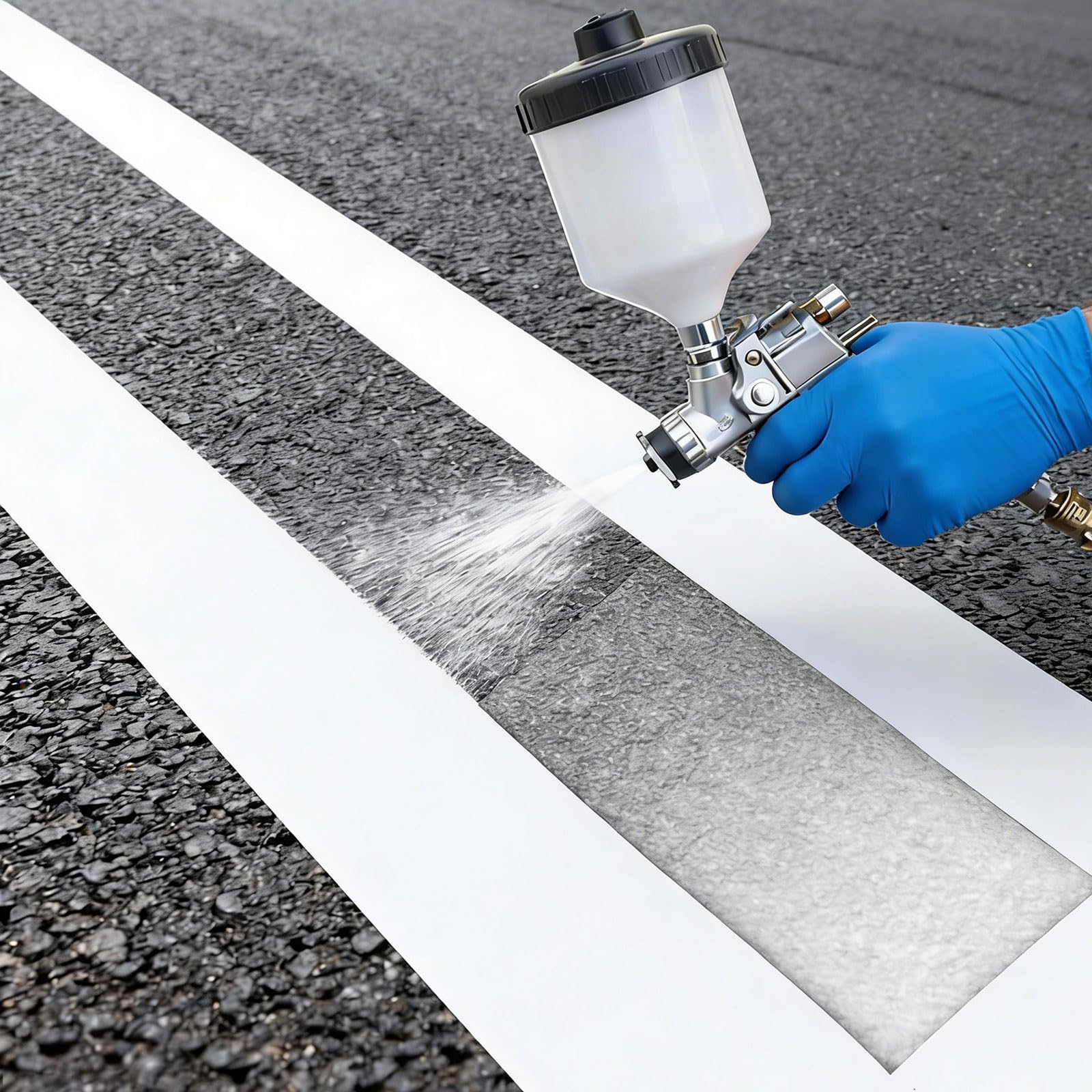 Modèle de place de stationnement, 4 x 88 pouces de lignes de stationnement, Modèle de fil pliable réutilisable, Marquage de place de stationnement de peinture de béton asphalté
