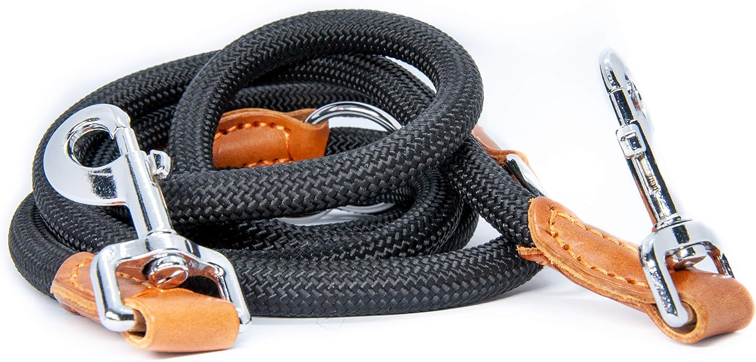 FREUDENTIER® Dog Lead 2 m for Medium and Large Dogs, 3-Way Adjustable - Image 3