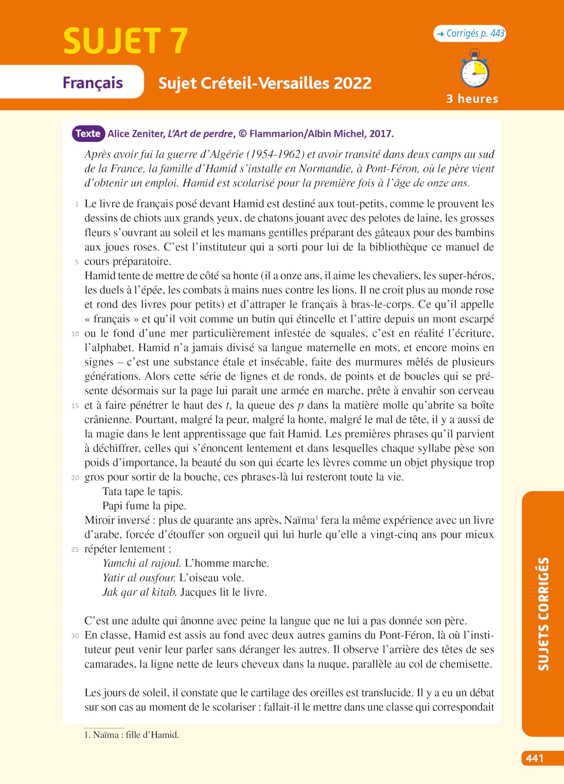 Objectif CRPE 2026 - 2027 - Français - épreuve écrite d'admissibilité M2/L3