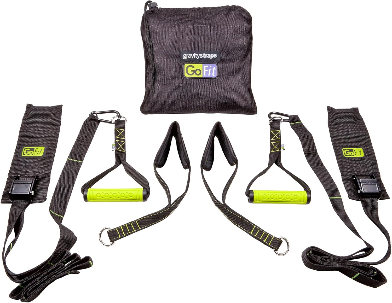 Gravity Straps Suspension Trainer with Exercise Manual by GoFit