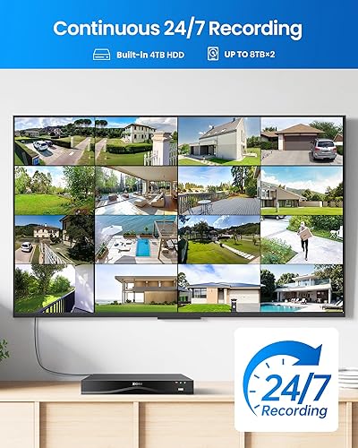 Miniatura 7 de ZOSI ZG2615E - Cámara de seguridad impermeable POE de 5MP con visión nocturna para sistema de vigilancia de alimentación a través de Ethernet en