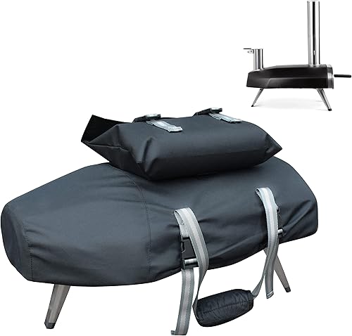 Ooni Fyra 12 - Funda para horno de pizza, resistente al agua, 600D, tela Oxford, portátil, para exteriores, accesorios para horno de pizza