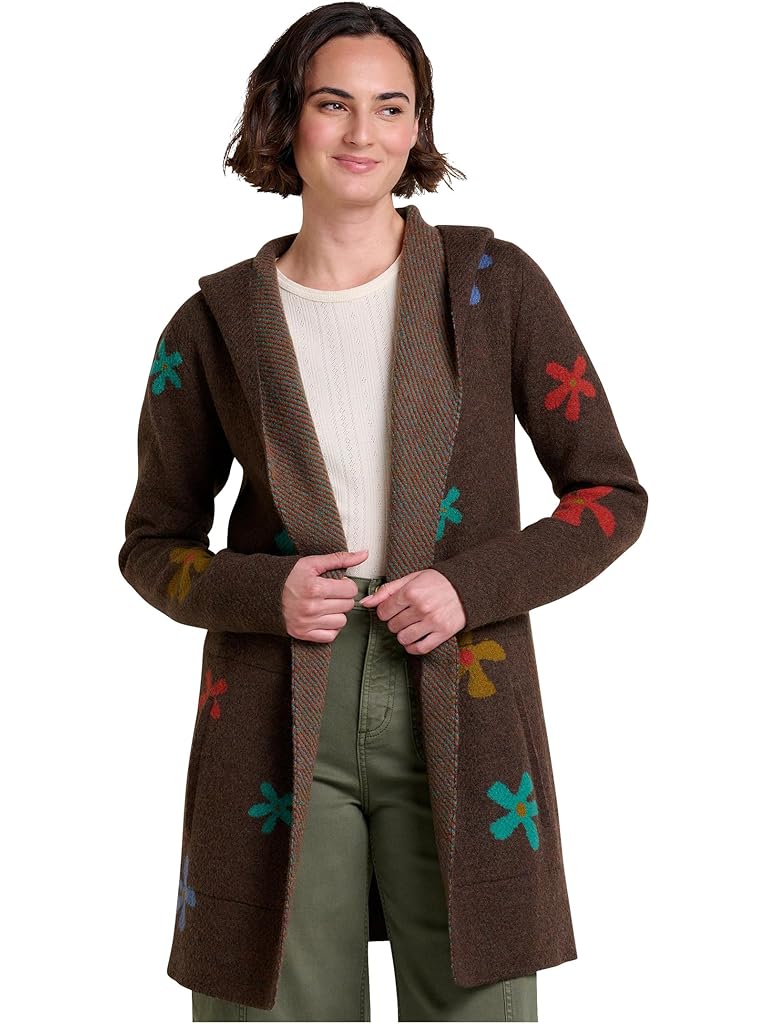 Brown Toad&Co Merino Heartfelt Hoodie