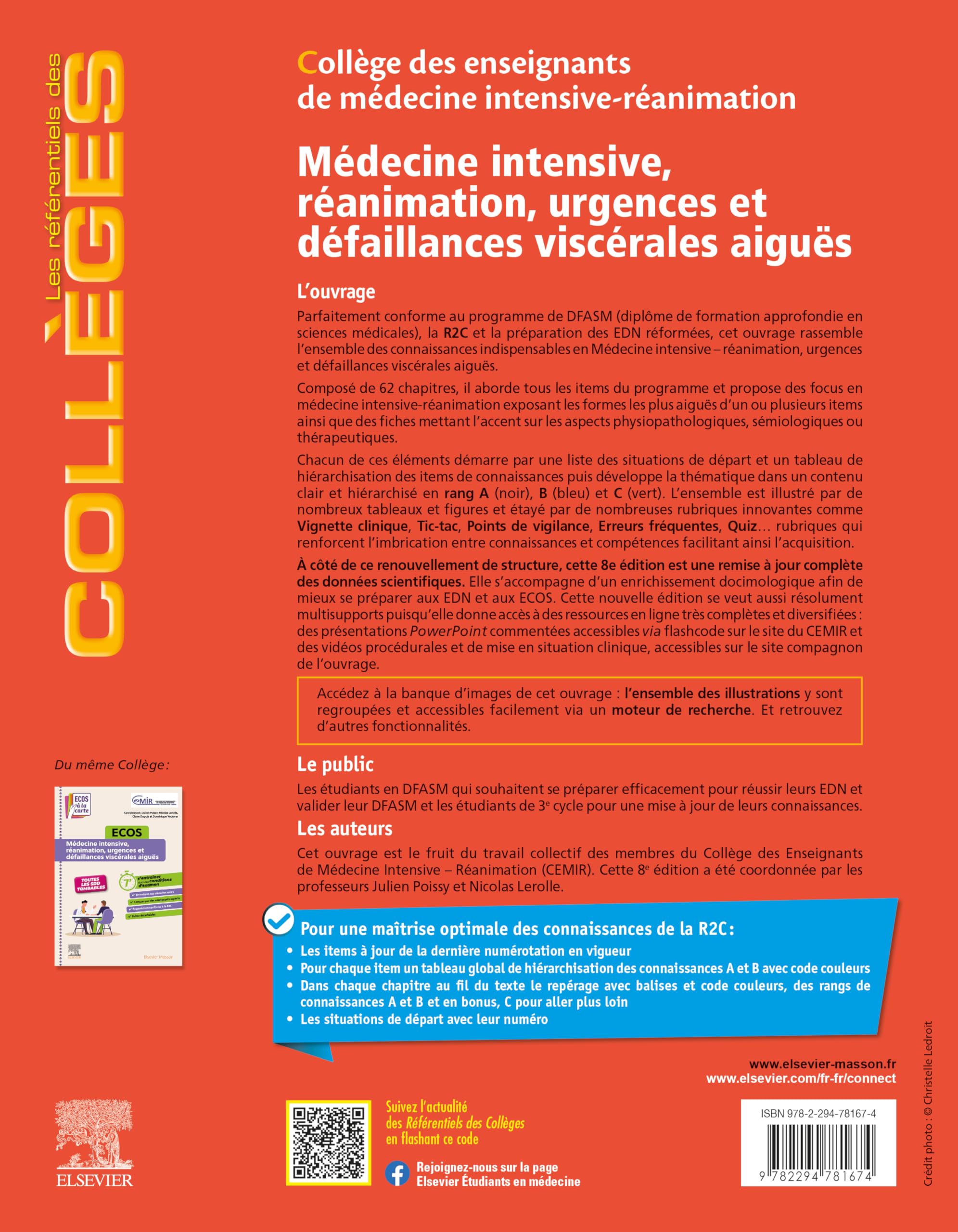 Médecine intensive - réanimation, urgences et défaillances viscérales aiguës: Réussir ses EDN