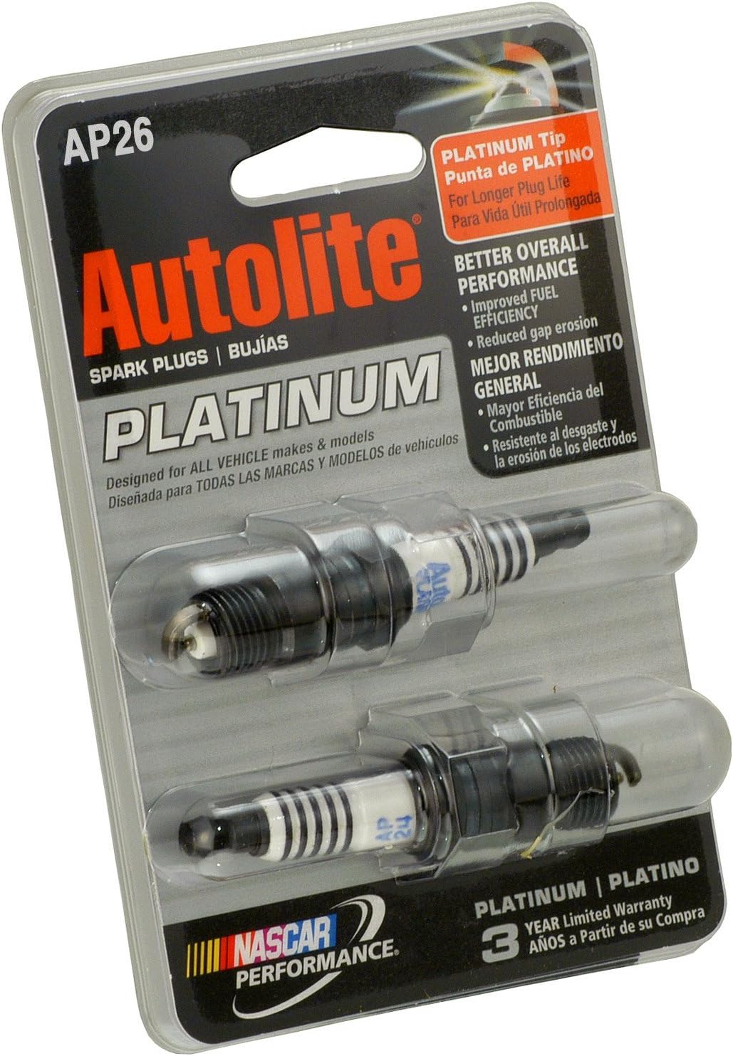 Amazon.com: Autolite 3924 Copper Resistor Automotive Replacement Spark ...