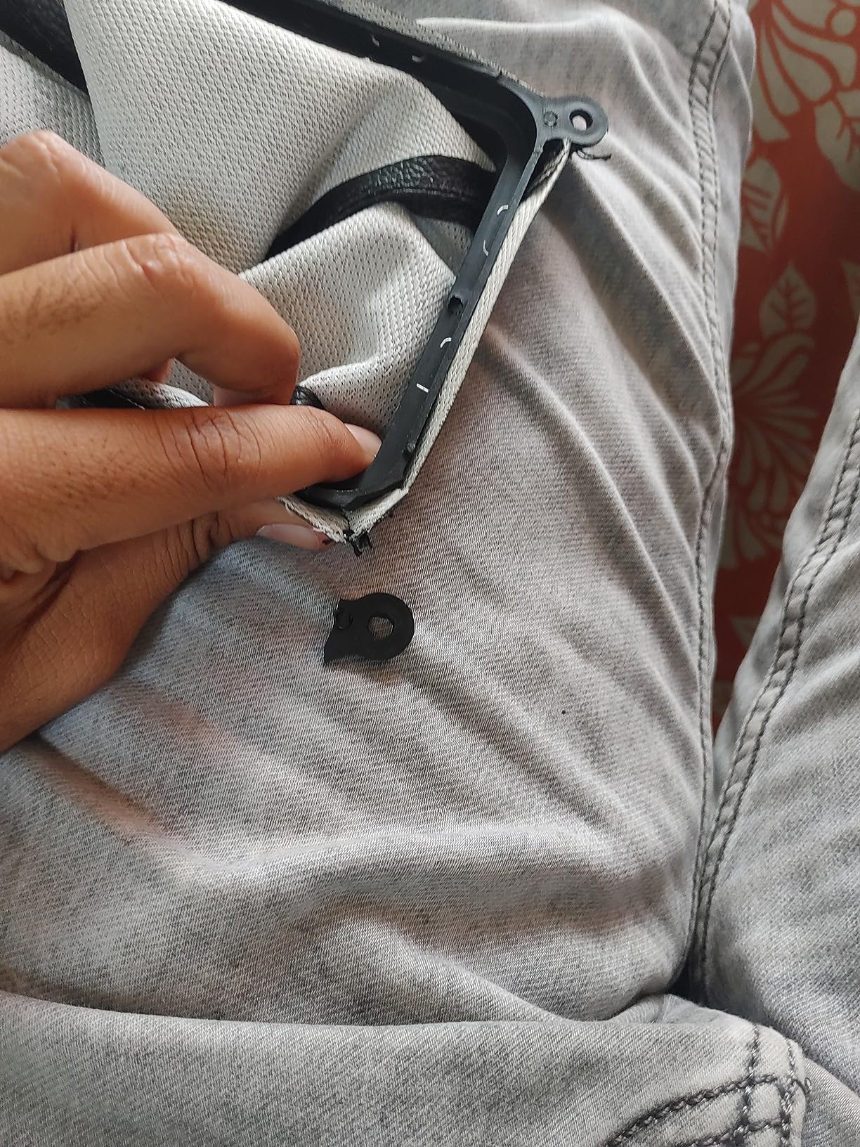 Spedy Car Gear Lever Leatherette Cover Black For Hyundai Santro